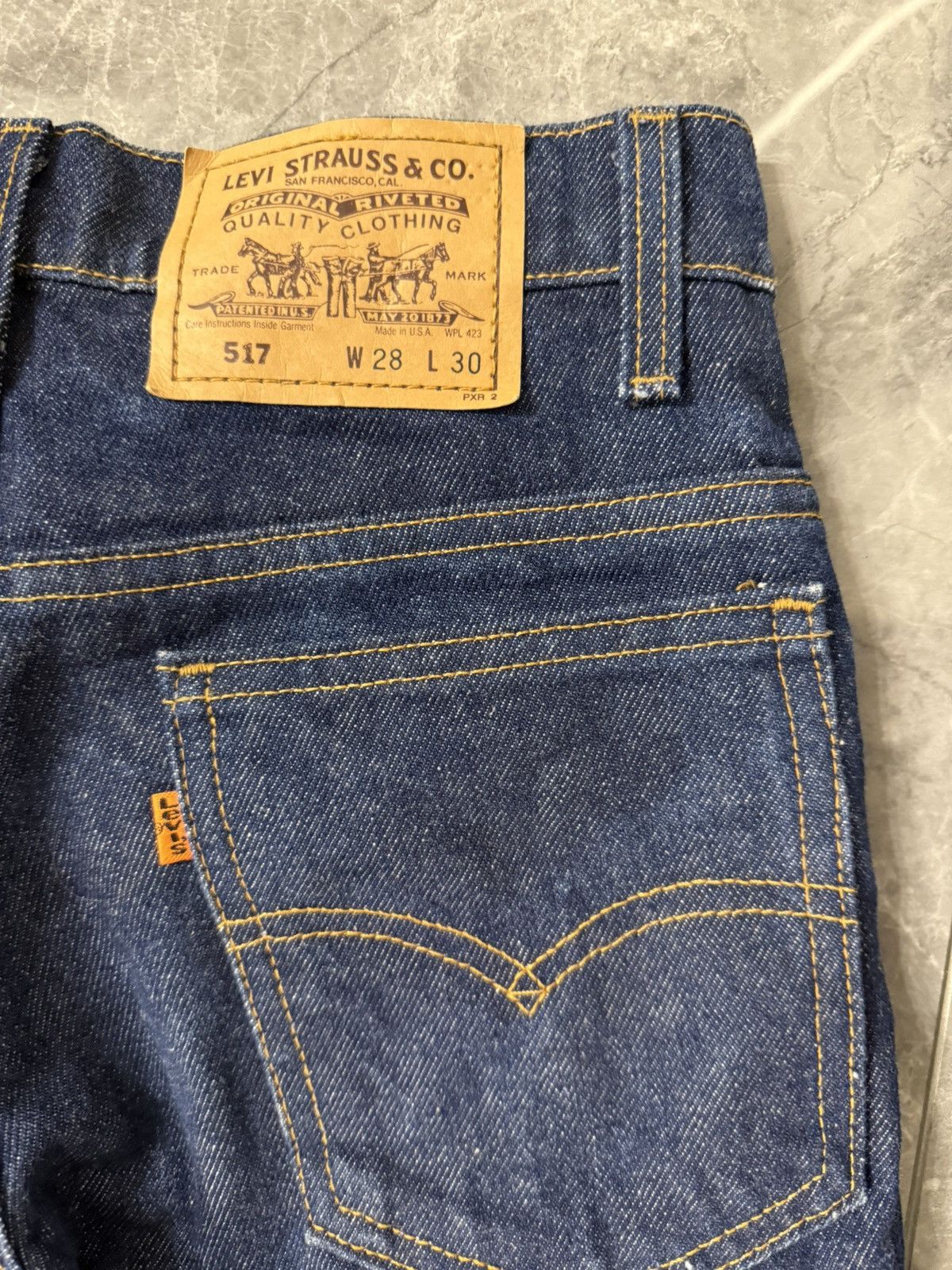 Levi's Levis vintage 517 orange tab Size US 28 / EU 44 - 3 Thumbnail