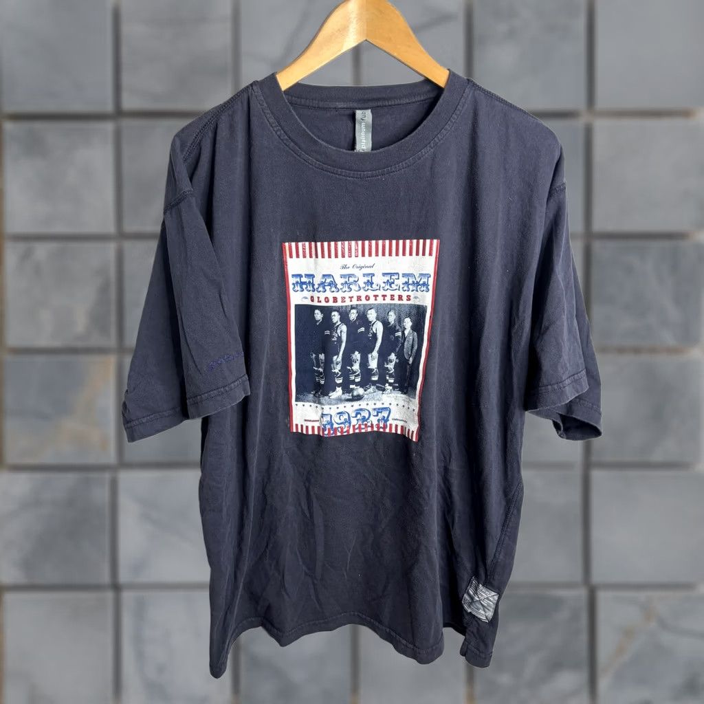 Fubu Harlem Globetrotters Shirt Mens XL Navy Basketball Graphic Tee 1927 Short Sleeve Size US XL / EU 56 / 4 - 1 Thumbnail
