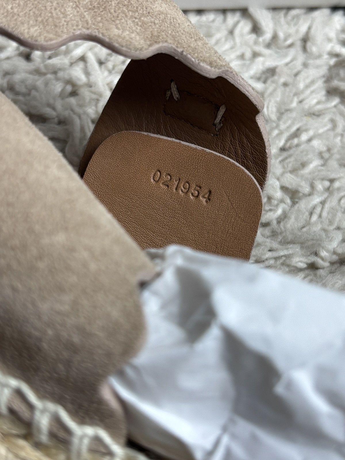 Chloe Chloe Lauren Suede Wedge Sandals Espadrilles Size US 9 / IT 39 - 13 Thumbnail