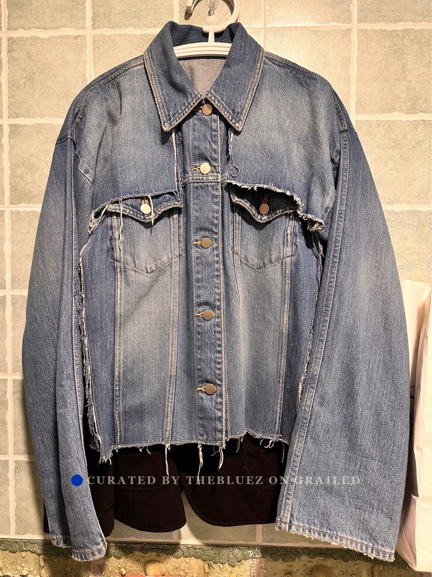 Pervert Japan-made Perverze Denim Deconstructed Jacket Size US M / EU 48-50 / 2 - 1 Thumbnail