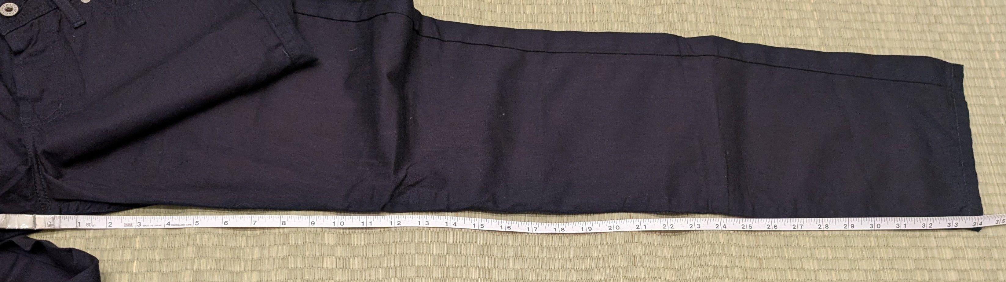 Naked & Famous LNWOT Naked & Famous Barneys Exclusive Indigo Painter Denim Size US 33 - 6 Thumbnail