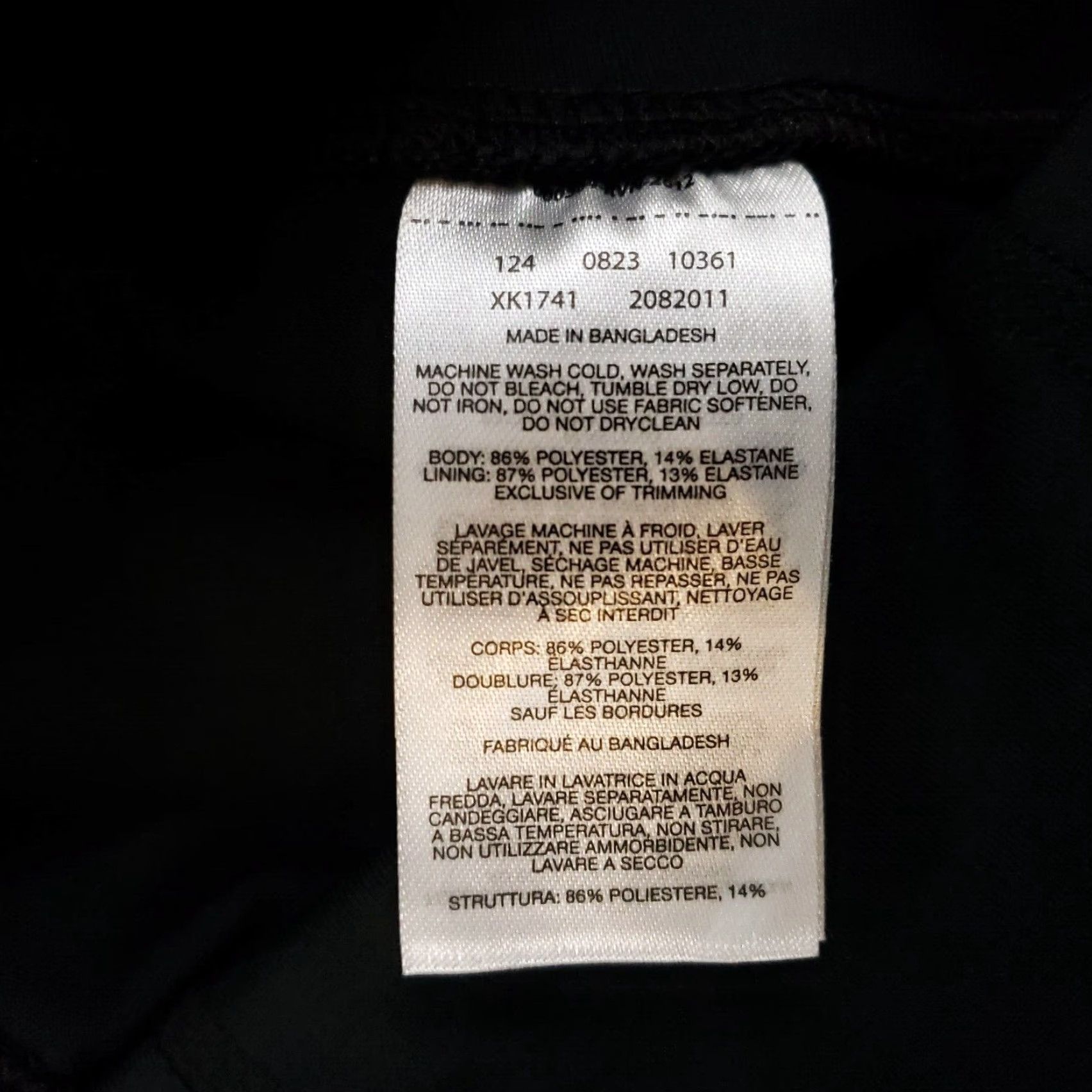 Vintage Columbia Leggings Womens Capri Capris Black Performance Fit Stretch Comfort Size 32" / US 10 / IT 46 - 7 Thumbnail