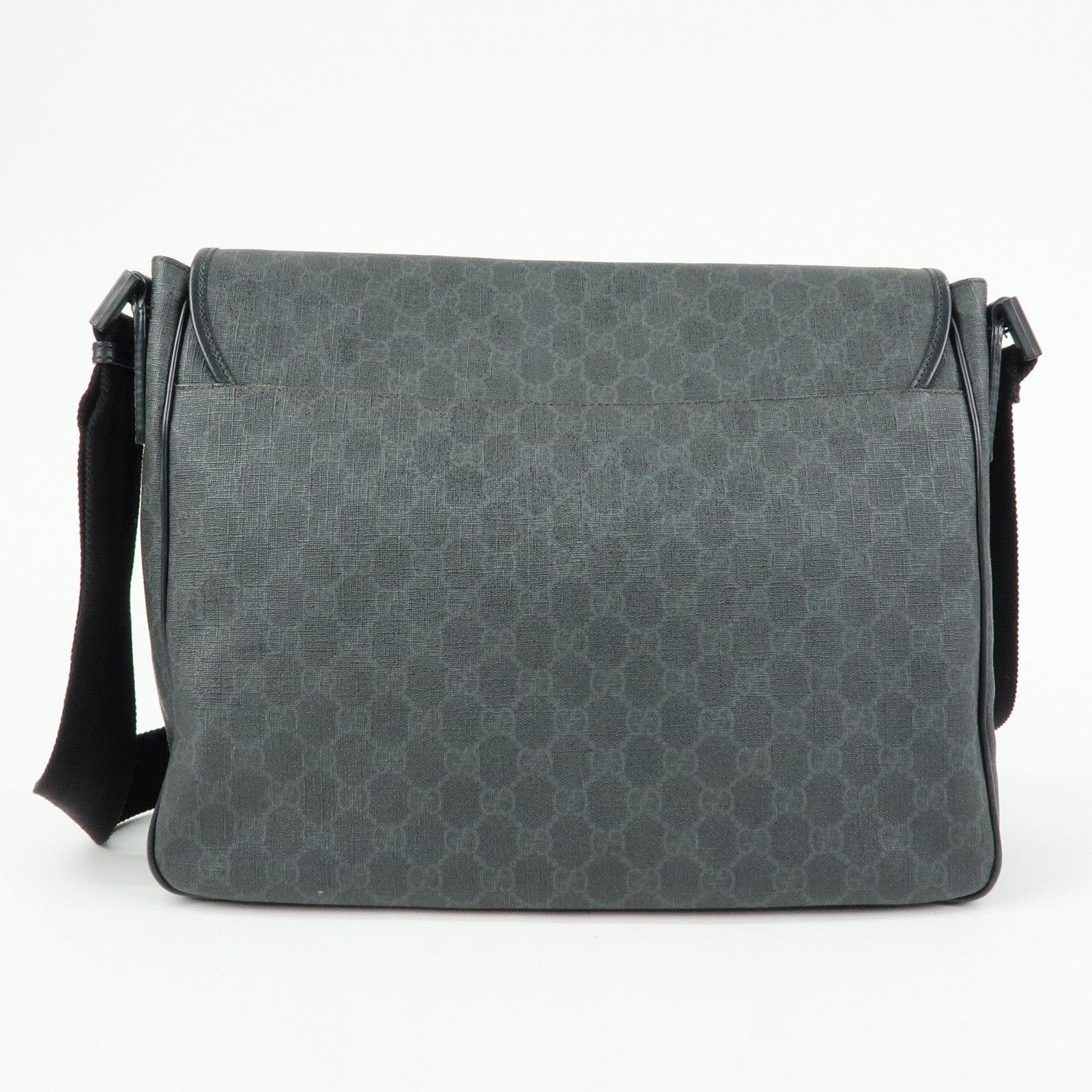 Gucci Gucci GG Supreme Messenger Bag Black Size ONE SIZE - 2 Thumbnail