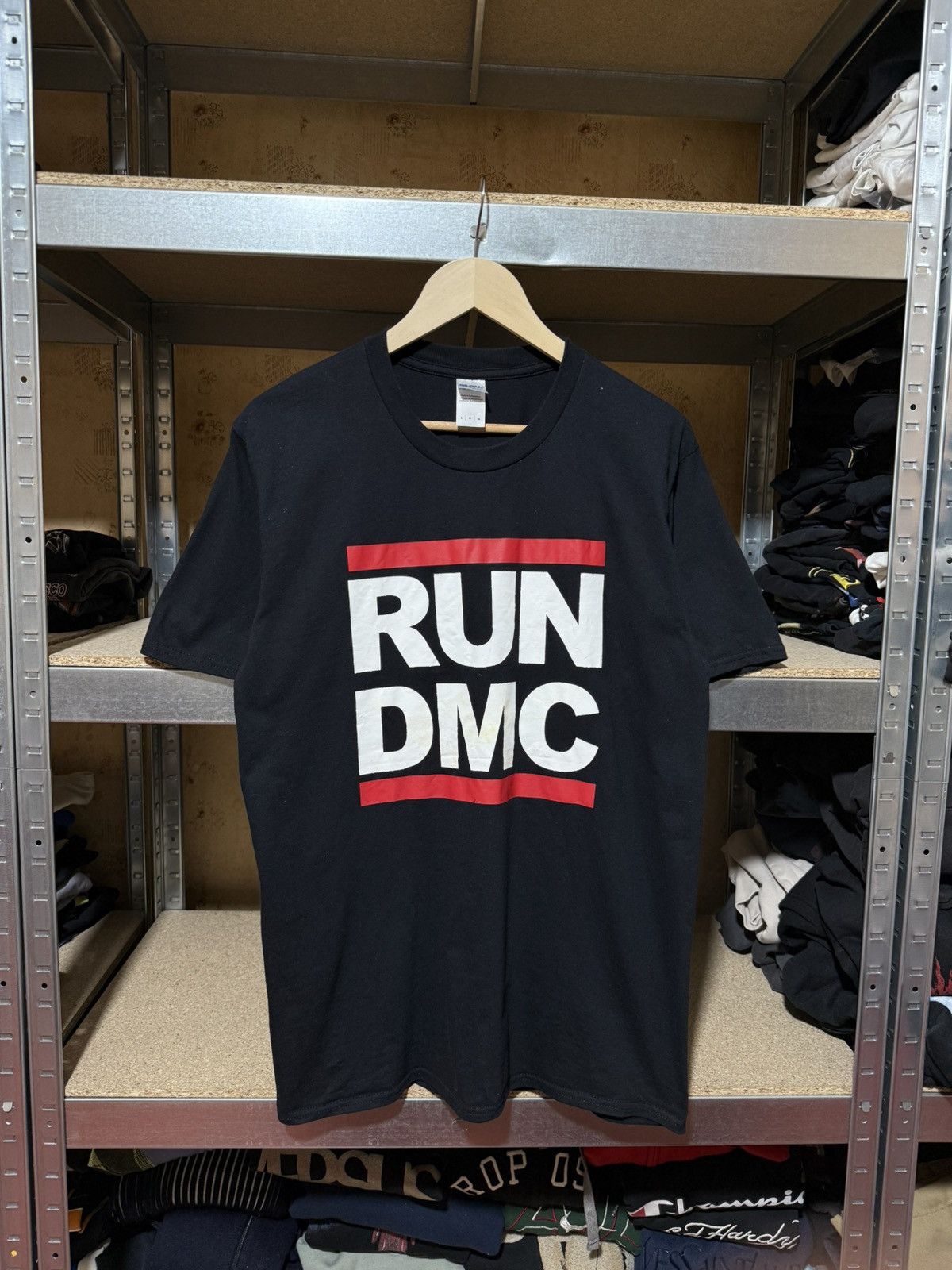 Band Tees × RUN DMC × Rap Tees Vintage Run Dmc Band Rap Music Promo Retro T-Shirt Y2K Hype Size US M / EU 48-50 / 2 - 1 Thumbnail