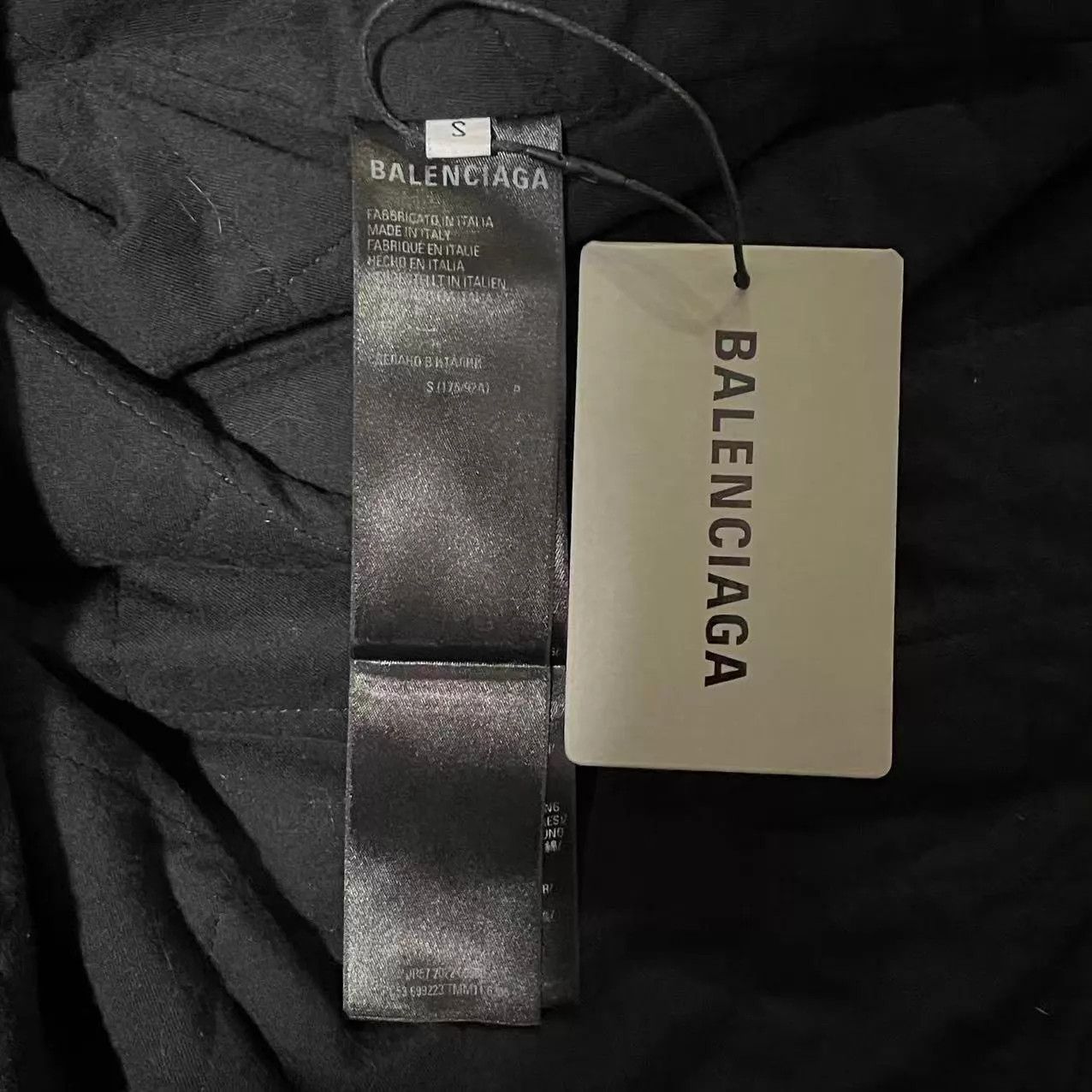 Balenciaga Balenciaga gradient check hooded long-sleeve shirt S Size US S / EU 44-46 / 1 - 4 Thumbnail
