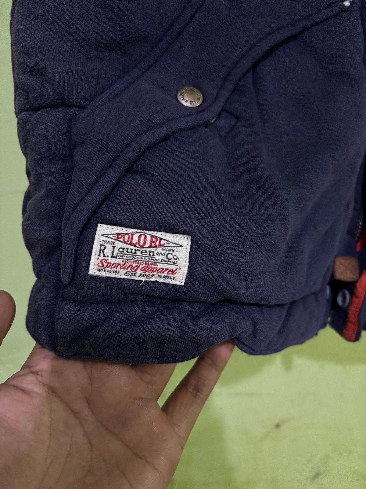 Polo Ralph Lauren × Vintage Polo Ralph Lauren Padded Vest Small Pony Design Size US S / EU 44-46 / 1 - 10 Thumbnail