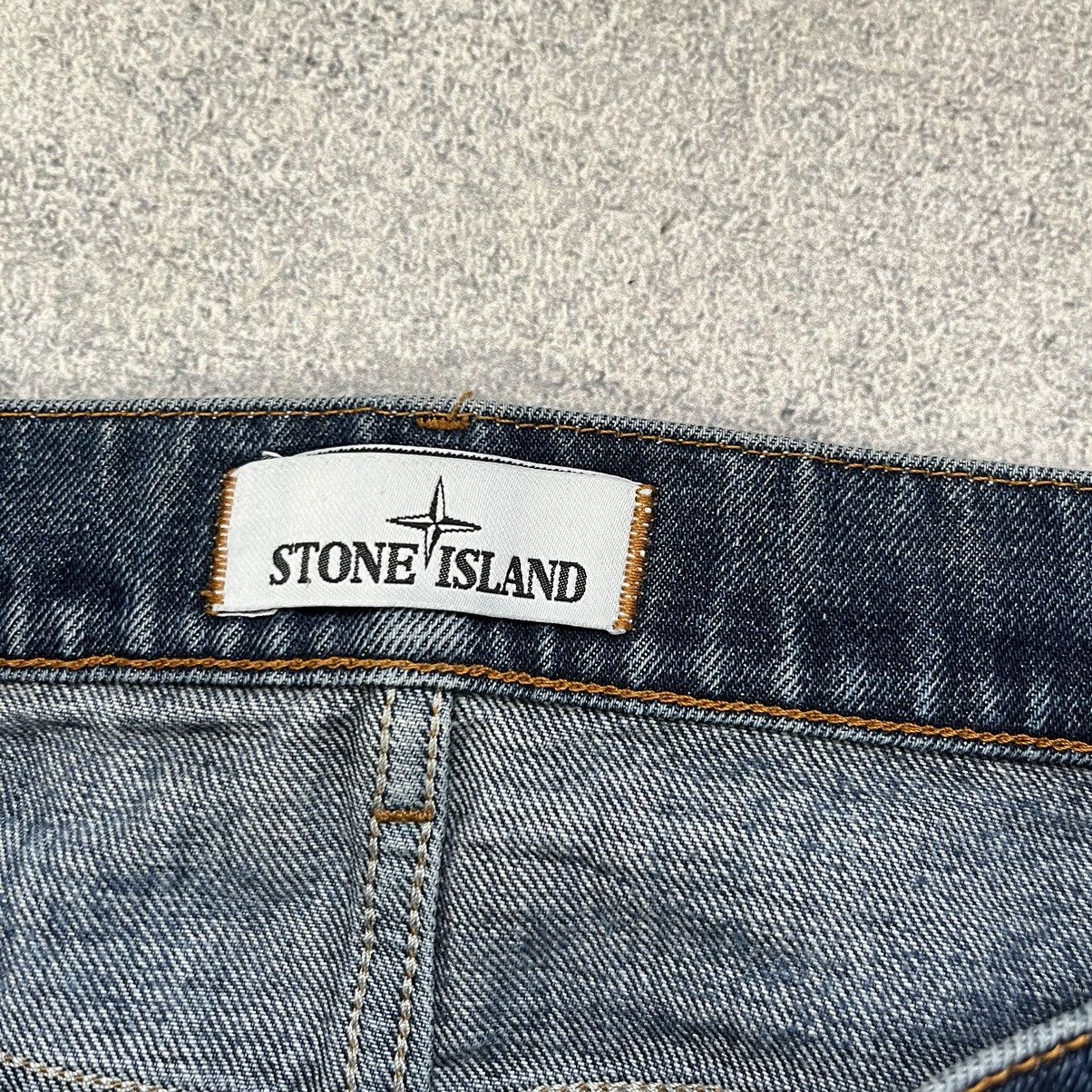 Stone Island Vintage stone island pants denim luxury jeans Size US 30 / EU 46 - 12 Thumbnail