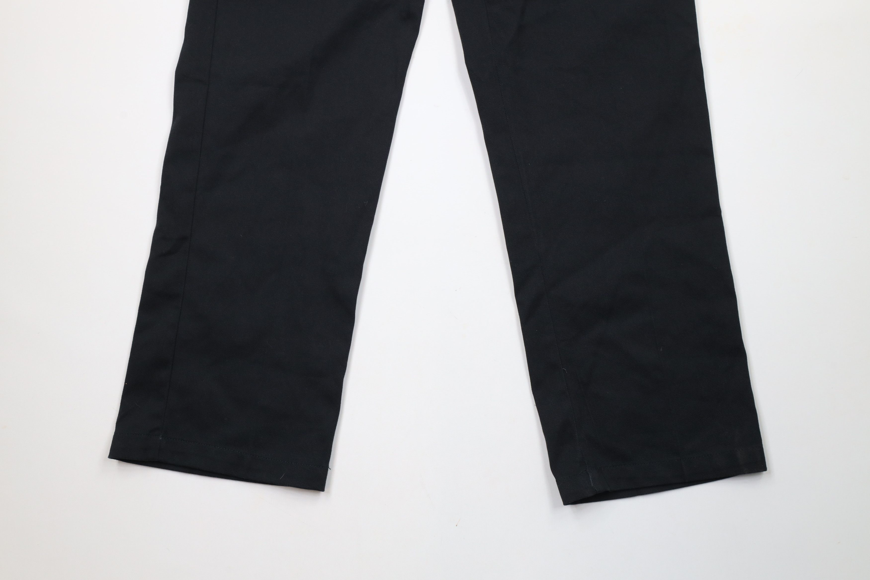 Dickies × Vintage Vintage Y2K Dickies Spell Out Wide Leg Workwear Pants Black Size US 36 / EU 52 - 4 Thumbnail