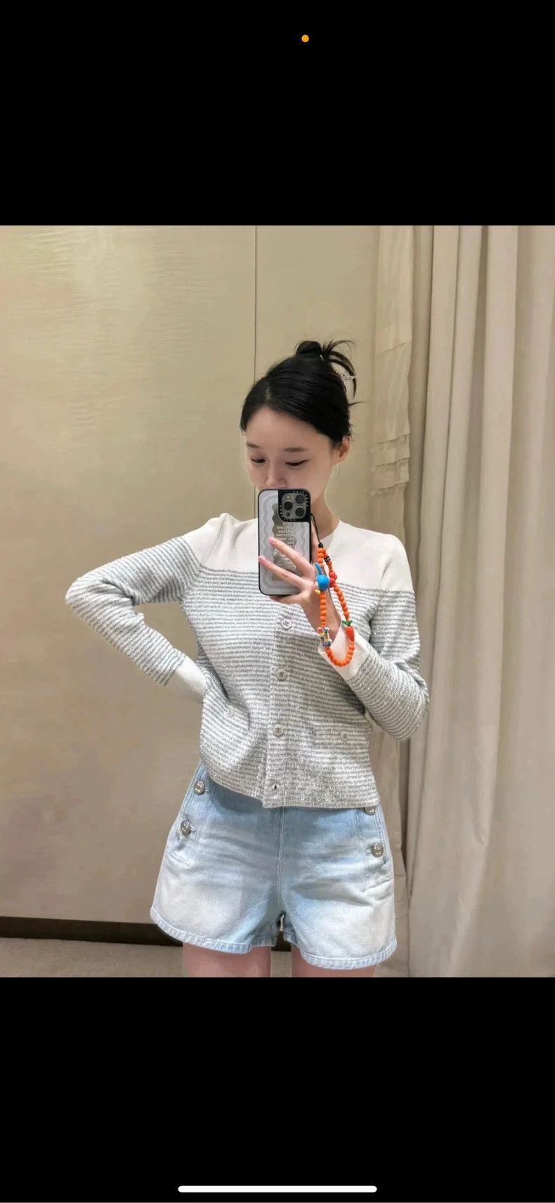 Chanel Chanel Silver knitwear jacket 2504-Nextarrow Size XS / US 0-2 / IT 36-38 - 9 Thumbnail