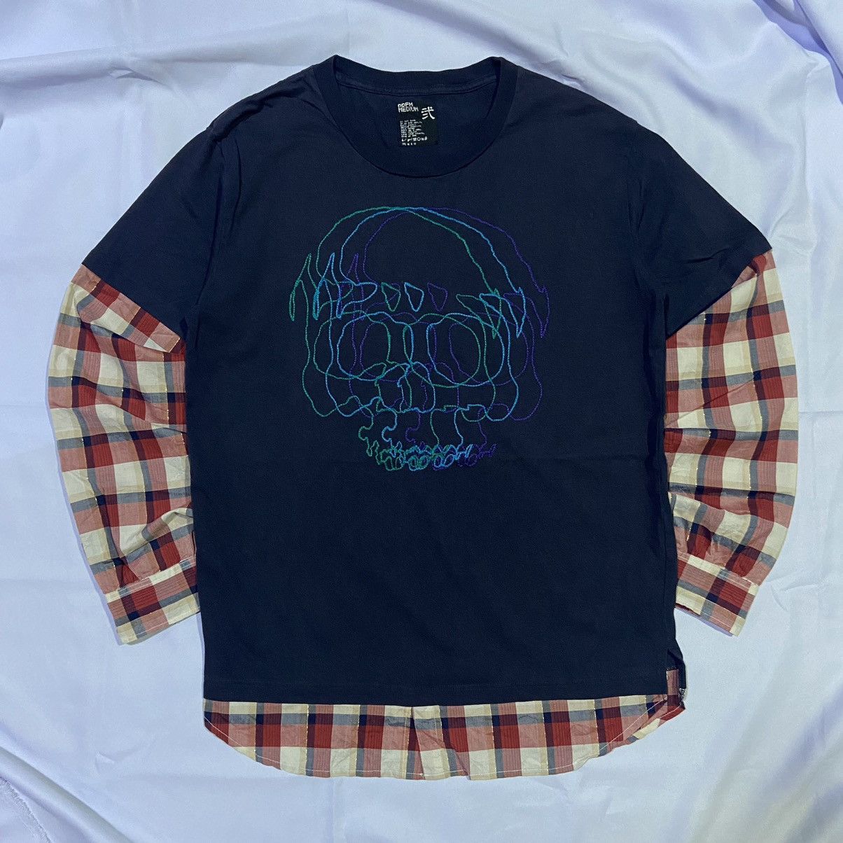 PPFM PPFM Embroidery Skull Mad Punks Longsleeve Tee Size US M / EU 48-50 / 2 - 2 Thumbnail