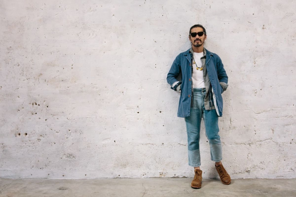 Visvim SS14 Mies Coat Indigo Blue Size US M / EU 48-50 / 2 - 6 Thumbnail