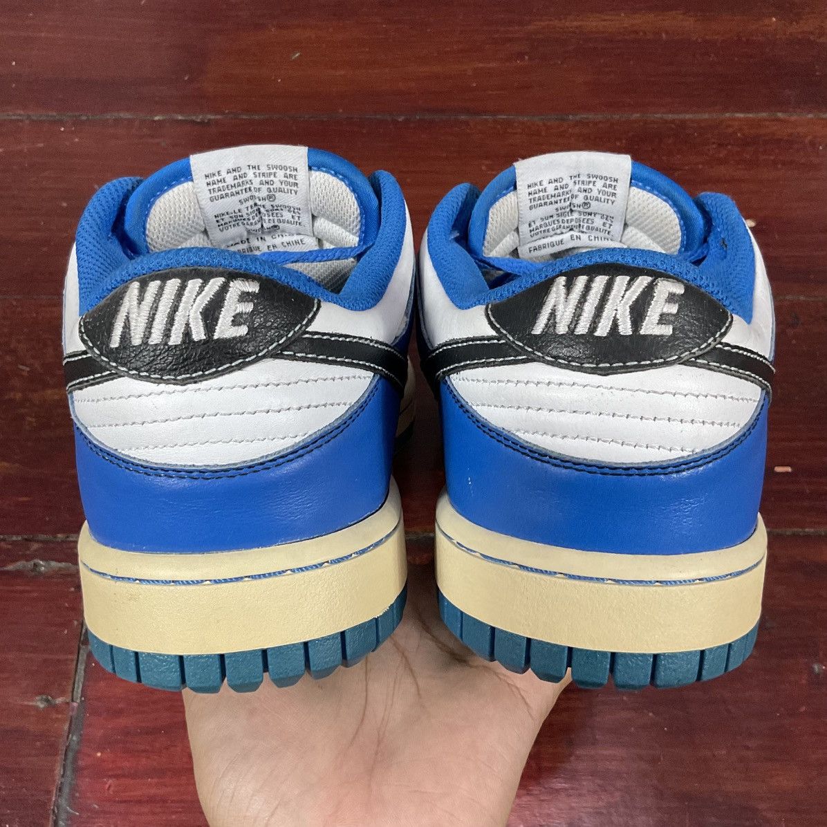 Nike Dunk Low NG Golf White Blue 2012 Size US 8 / EU 41 - 13 Thumbnail