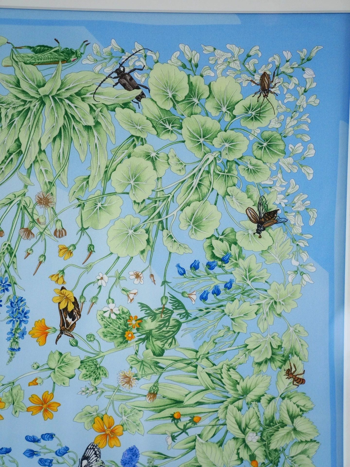 Hermes Hermes LA PRAIRIE Silk Scarf 90cm 1994/2002 Size ONE SIZE - 6 Thumbnail