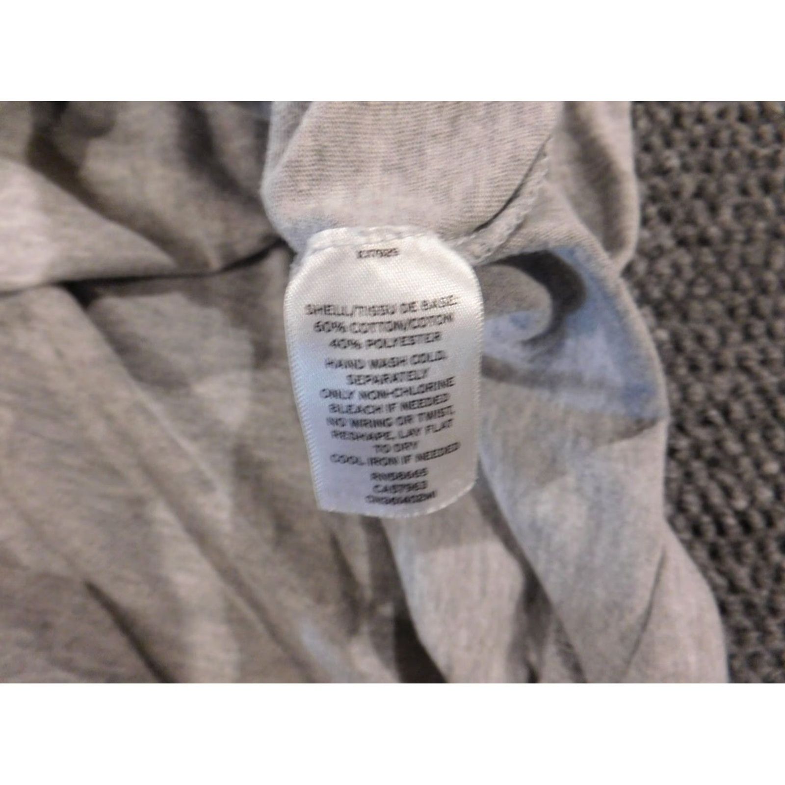 Vintage Caslon Womens Blouse Small Gray pullover stretch Casual Knit Cotton Button-Down Short Sleeve Raglan Pocket Modern Regular Womens Size S / US 4 / IT 40 - 7 Thumbnail
