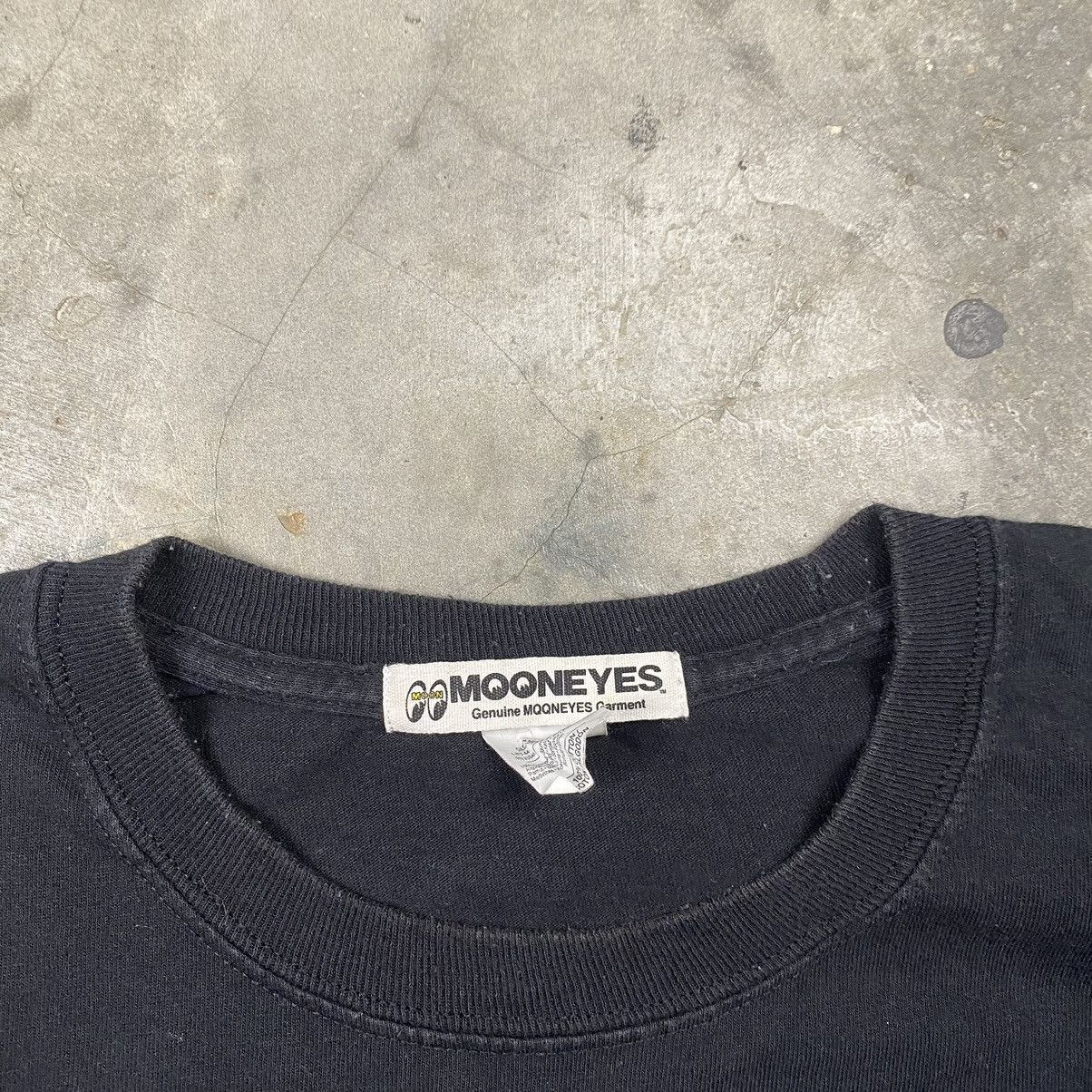 Vintage Rare y2k Moon Eyes Flames Flamin Mooneyes Longsleeve Size US L / EU 52-54 / 3 - 13 Thumbnail