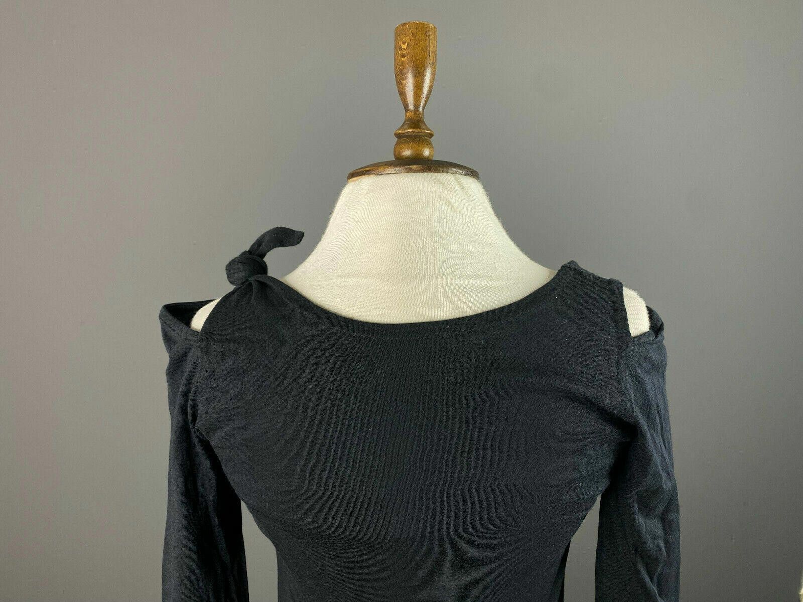 Sonia Rykiel Ladies Sonia Rykiel Black Cotton Boat Neck Dress Size S Size S / US 4 / IT 40 - 6 Thumbnail