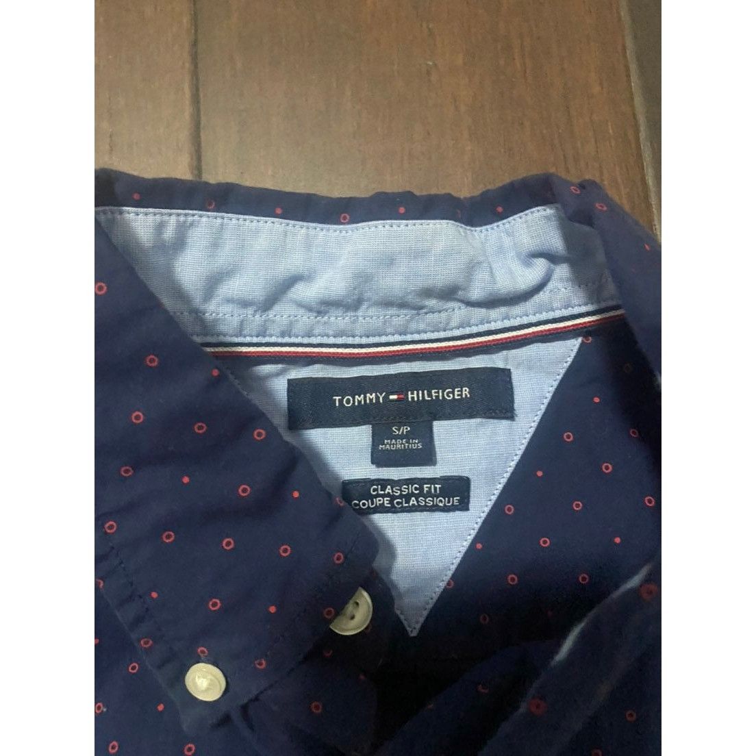 Tommy Hilfiger Tommy Hilfiger Classic Fit Mens Size Small Blue Polka Long S Size US S / EU 44-46 / 1 - 3 Thumbnail