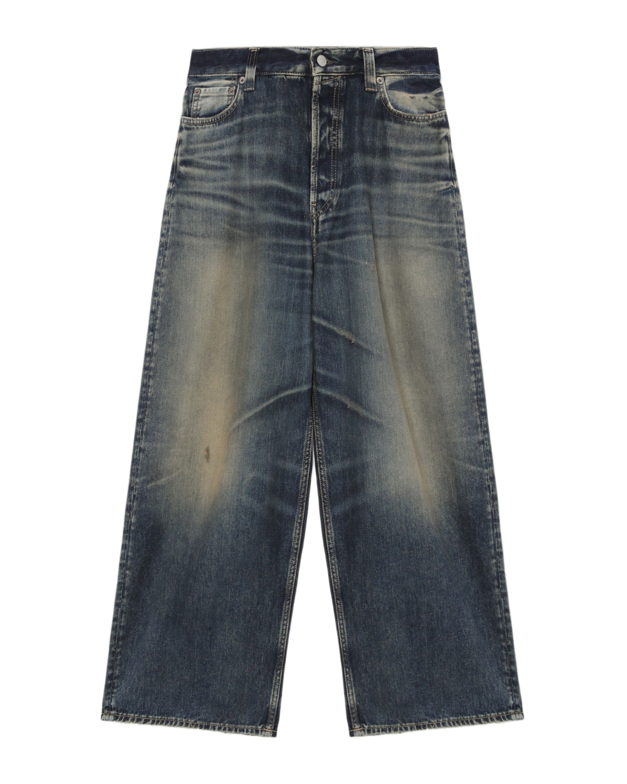 Acne Studios Acne Studios 2023 SUPER BAGGY Distressed Design Wide Leg ... Size 24" / US 00 / IT 34 - 1 Thumbnail