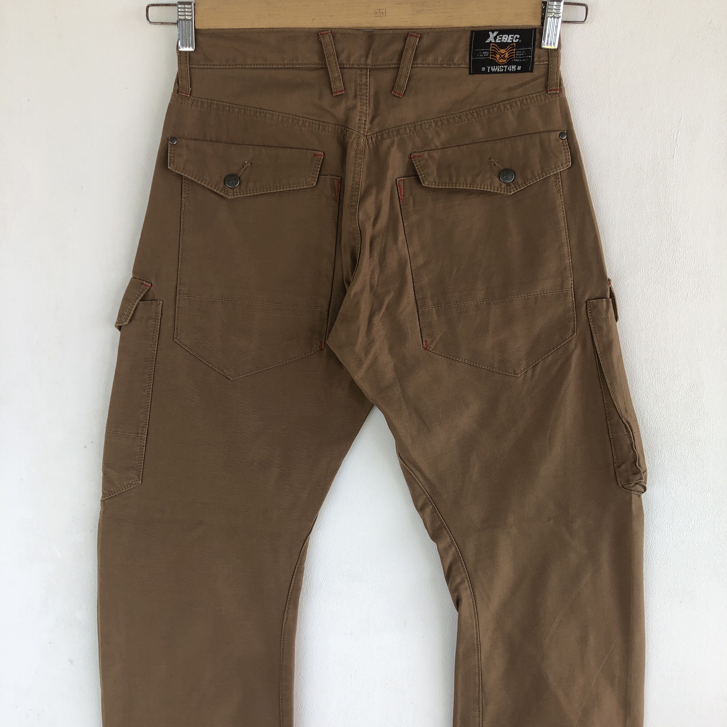 Japanese Brand Vintage Japanese Cargo Pants Multi Pocket Bondage Trousers Size US 30 / EU 46 - 4 Thumbnail