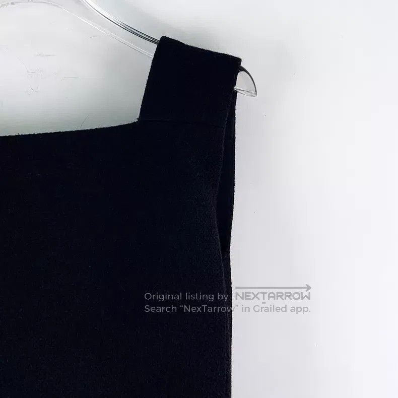 Louis Vuitton Louis Vuitton 23 Black Side Knot Tie Sheep Wool Zip Sleeve Size XS / US 0-2 / IT 36-38 - 3 Thumbnail