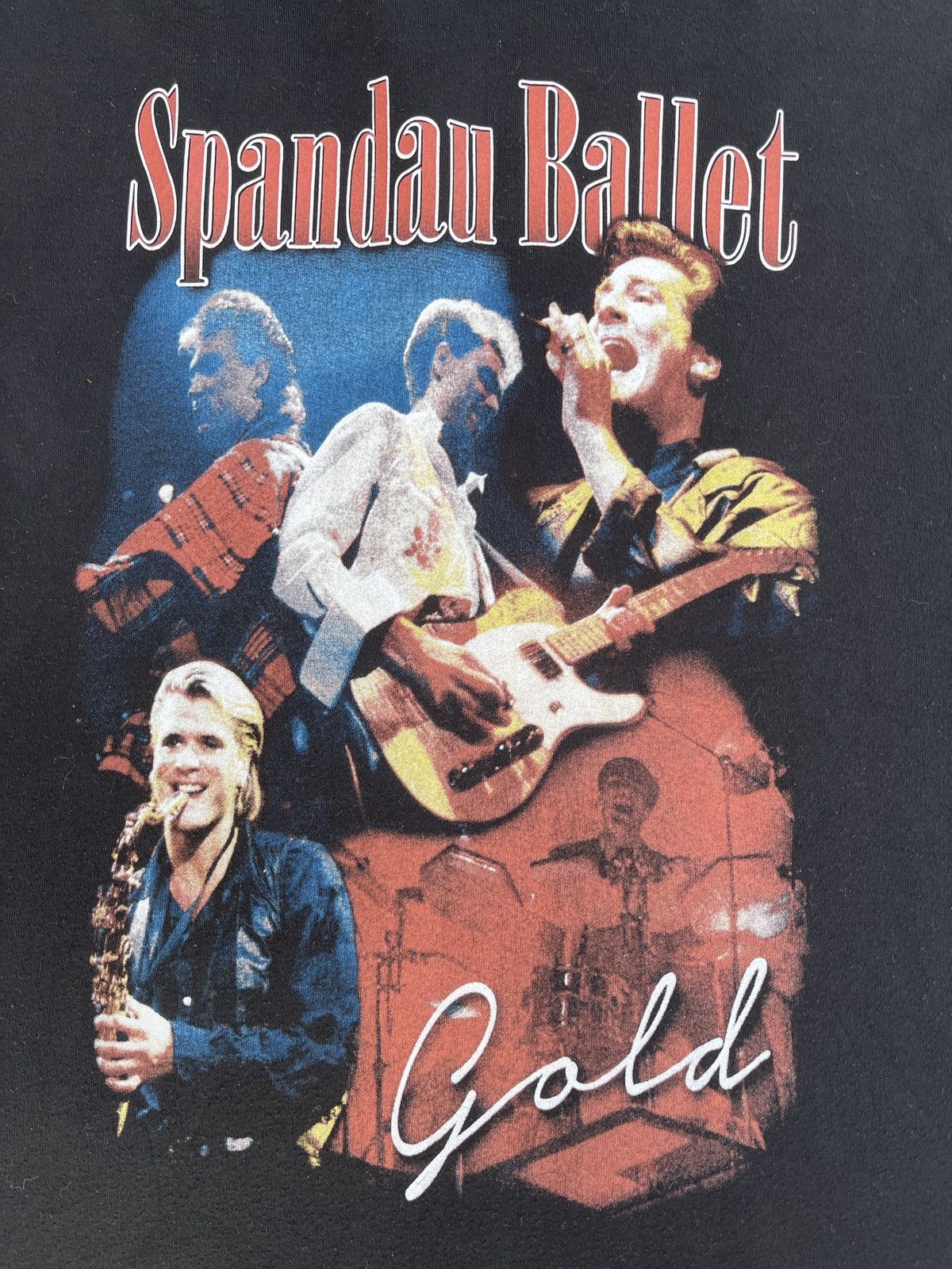 Band Tees Last Drop🔥Rare🔥Vintage y2k SPANDAU BALLET Band Hoodie Shirt Size US XL / EU 56 / 4 - 10 Thumbnail