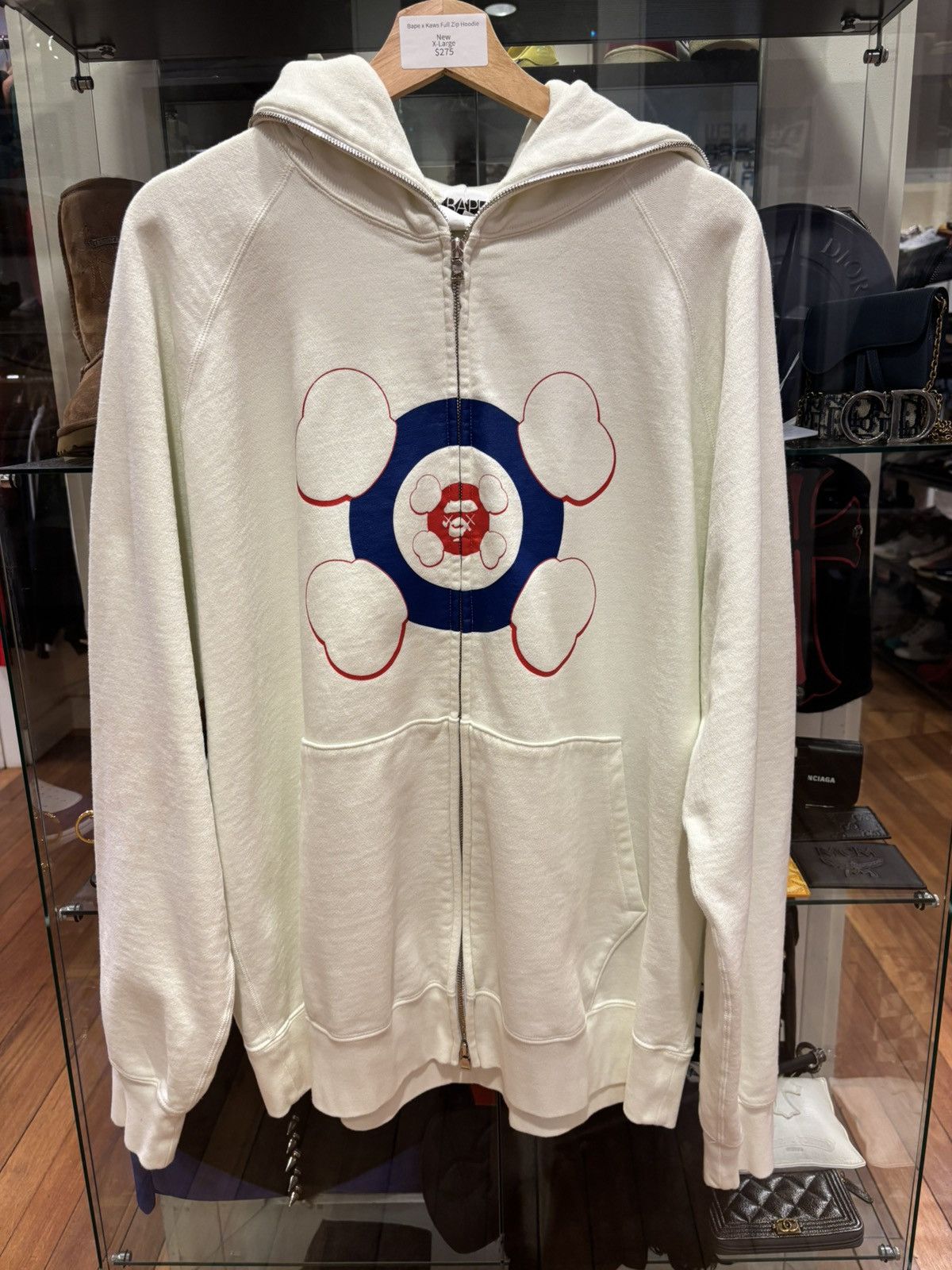 Bape × Kaws Bape X Kaws Full Zip Hoodie Size US XL / EU 56 / 4 - 1 Thumbnail