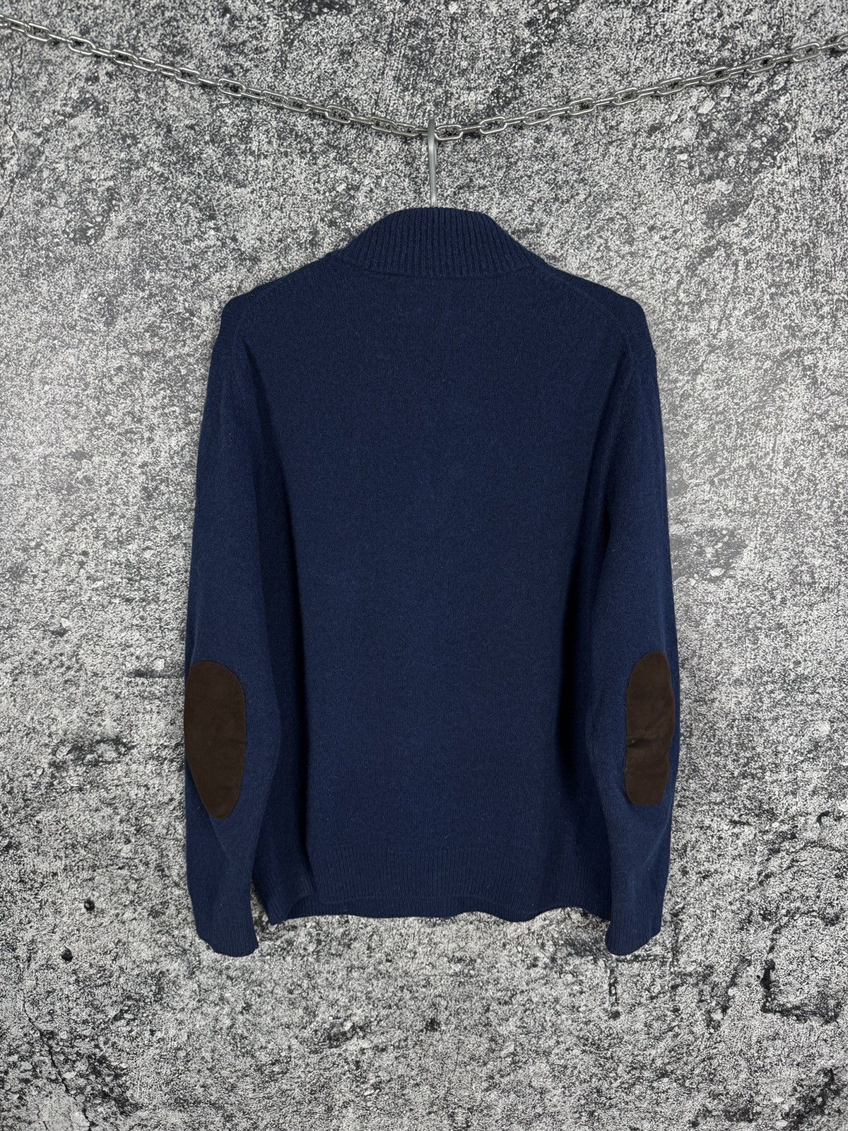 Barbour Barbour Wool Knit Sweater 1/4 Zip Button Pullover Size XL Size US XL / EU 56 / 4 - 10 Thumbnail