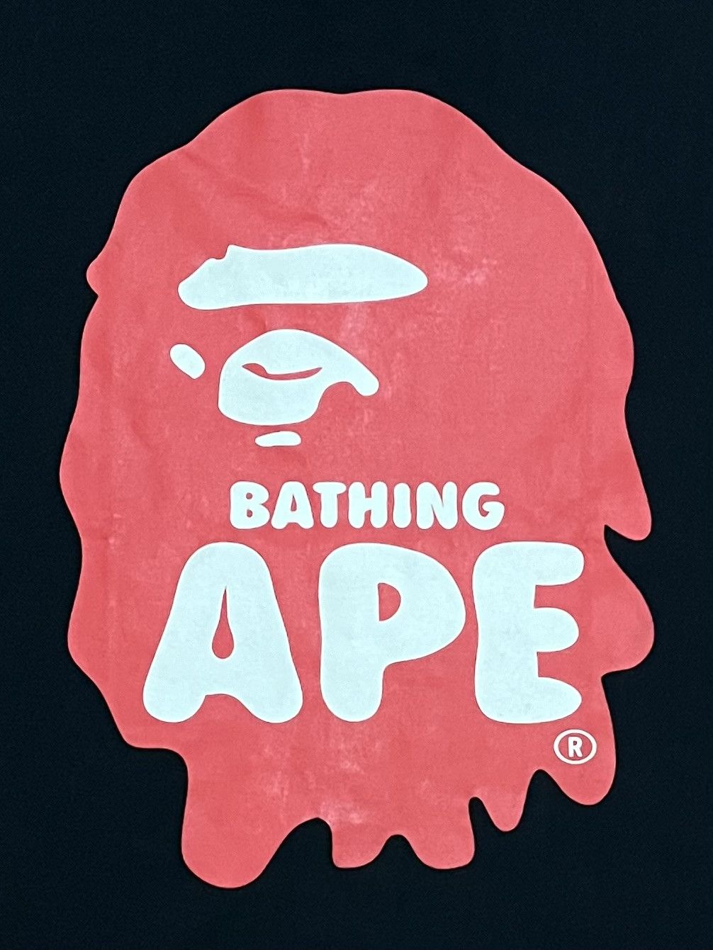 Bape Bape red logo tee shirt Size S / US 4 / IT 40 - 3 Thumbnail