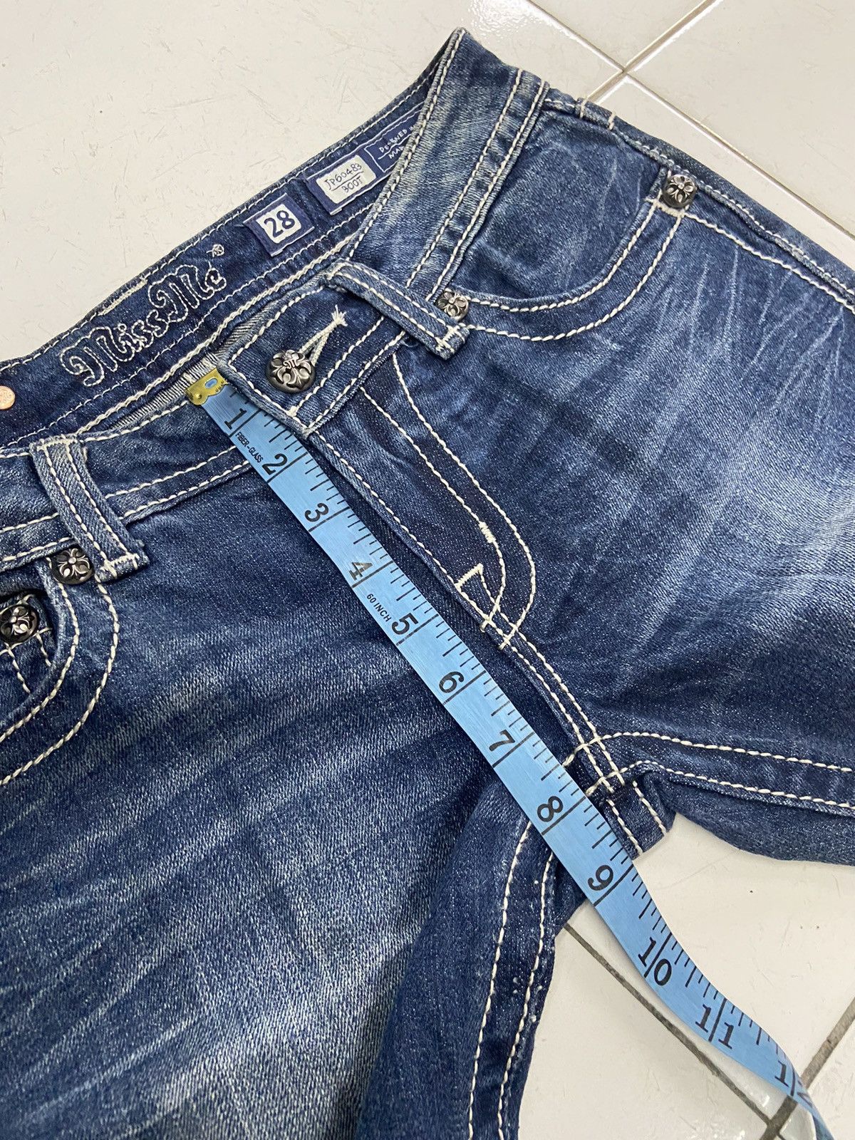 Miss Me MISS ME JP6048B BOOT CUT WOMEN JEANS Size 30" / US 8 / IT 44 - 17 Thumbnail