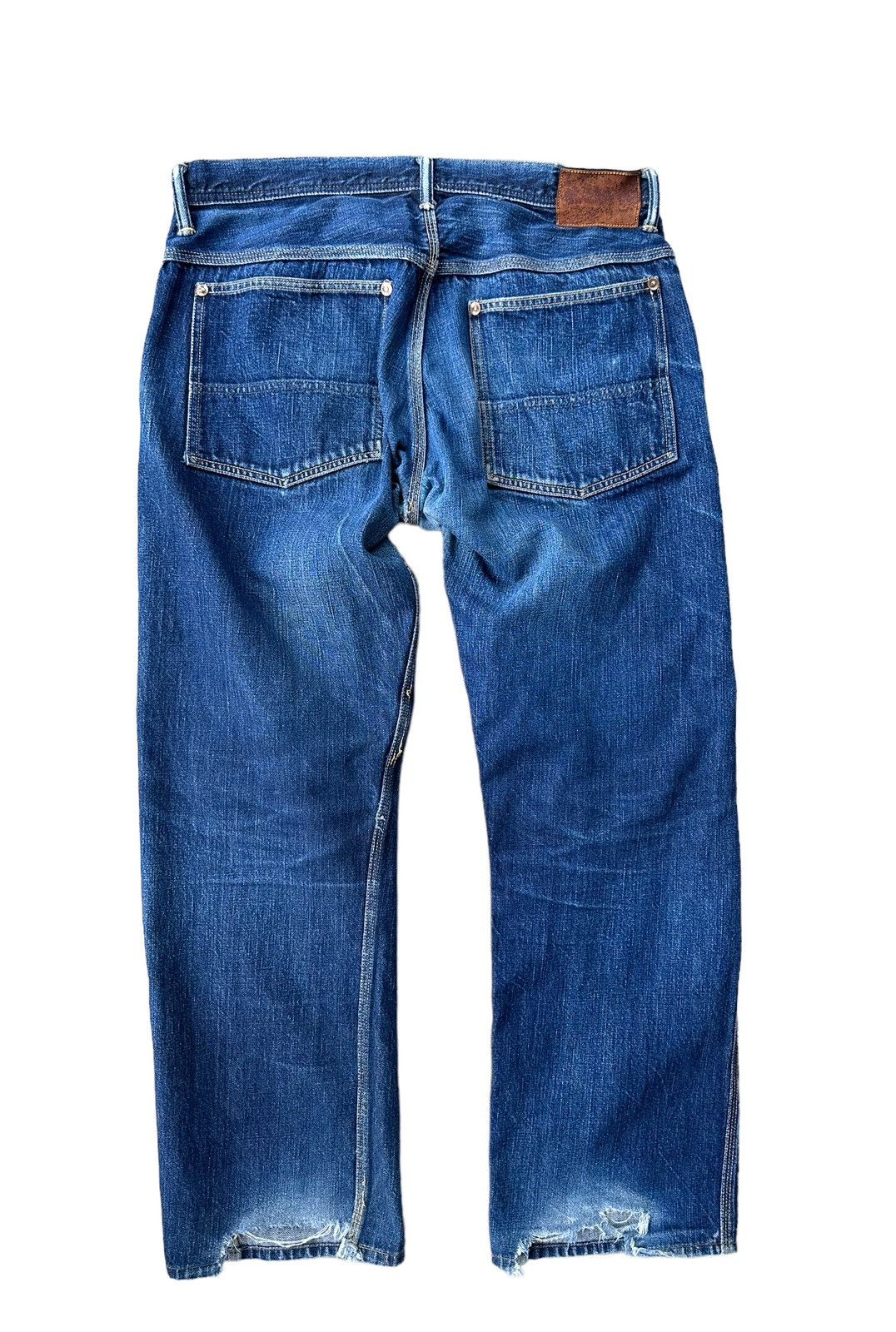 Japanese Brand × Vintage Vintage K&T H O’alls selvedge denim jeans Size US 32 / EU 48 - 4 Thumbnail