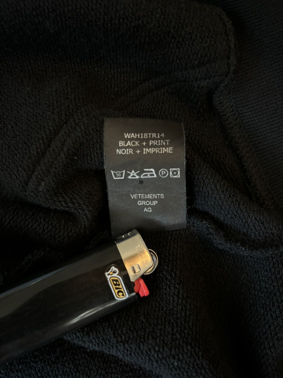Vetements Vetements May the bridges I burn / Antwerpen split hoodie Size US M / EU 48-50 / 2 - 6 Thumbnail