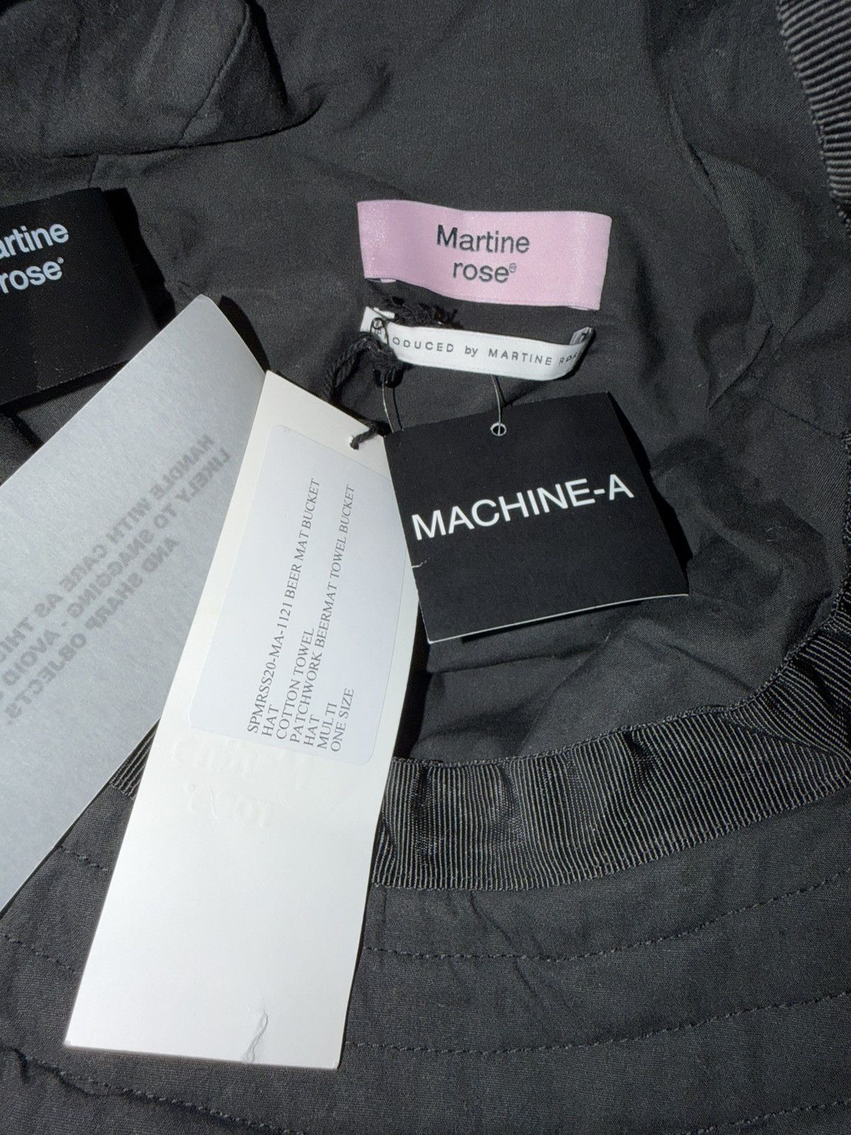 Martine Rose Martine Rose Beermat Bucket Hat Size ONE SIZE - 9 Thumbnail
