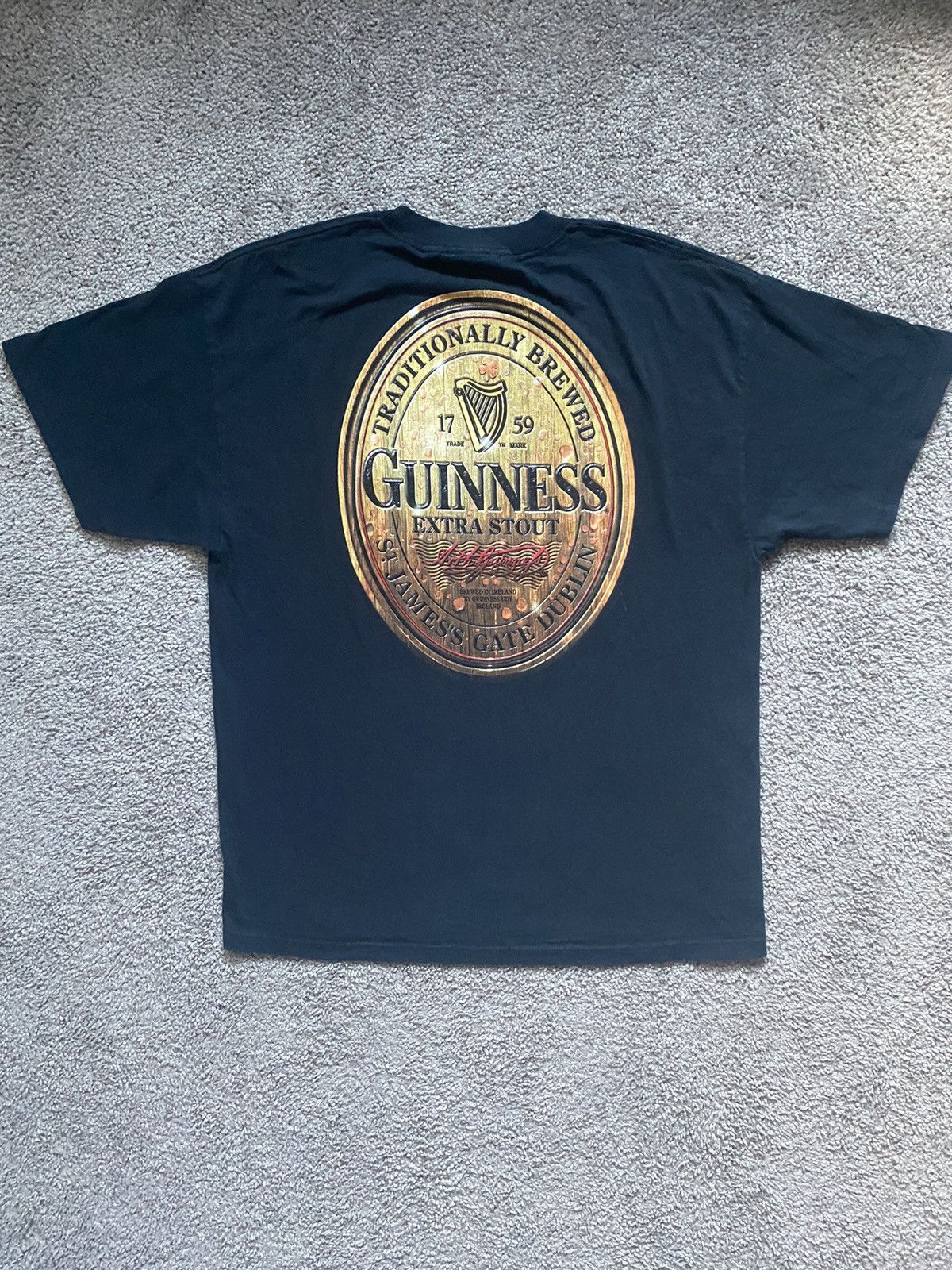Vintage Vintage Beer Tee Shirt Size US XL / EU 56 / 4 - 2 Thumbnail