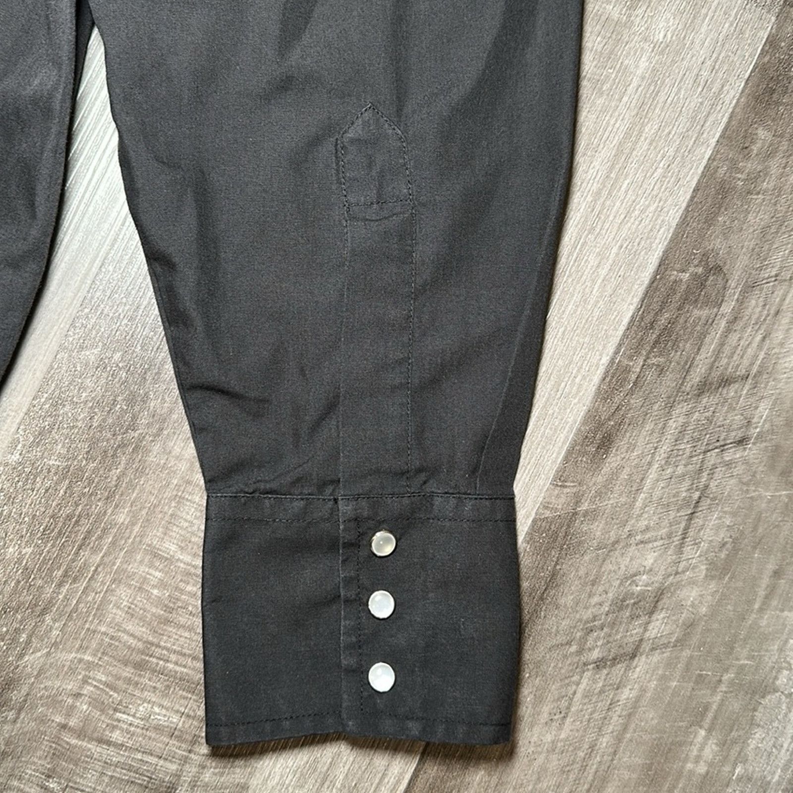 Other Plains Western Wear Long Sleeve Pearl Snap Button - Large Size US L / EU 52-54 / 3 - 4 Thumbnail