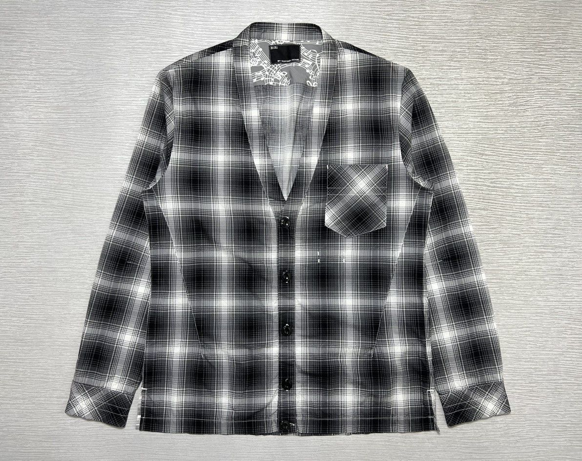 Number (N)ine Number (N)ine - Plaid Flannel Cardigan Size US M / EU 48-50 / 2 - 2 Thumbnail