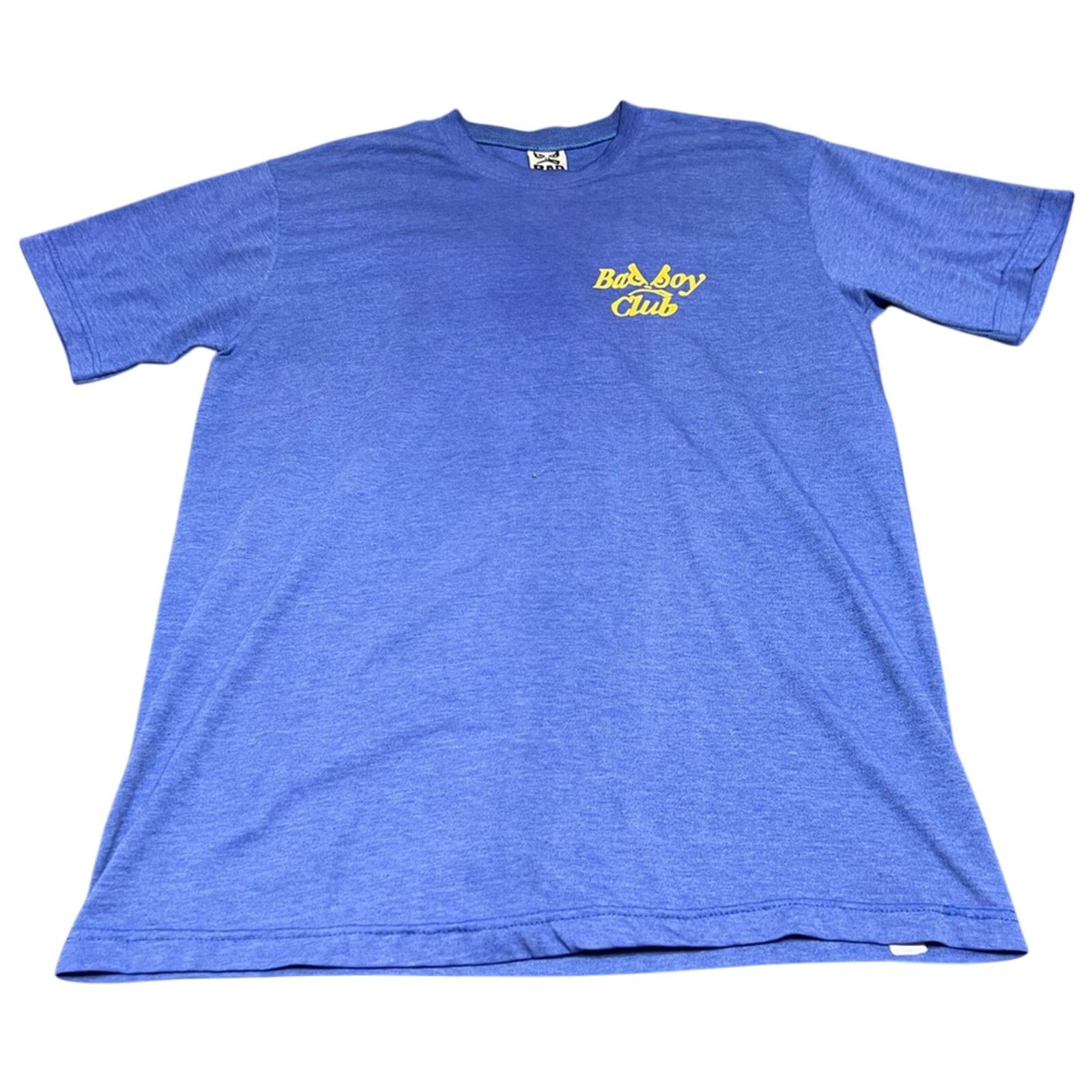 Vintage Vintage 1990s Bad Boy Club Rare Clean Shirt Men's Large Blue Size US L / EU 52-54 / 3 - 2 Thumbnail