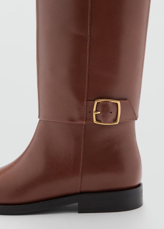 Burberry o1w1db10125 Leather Boots in Dark Brown Size US 9.5 / IT 39.5 - 4 Thumbnail