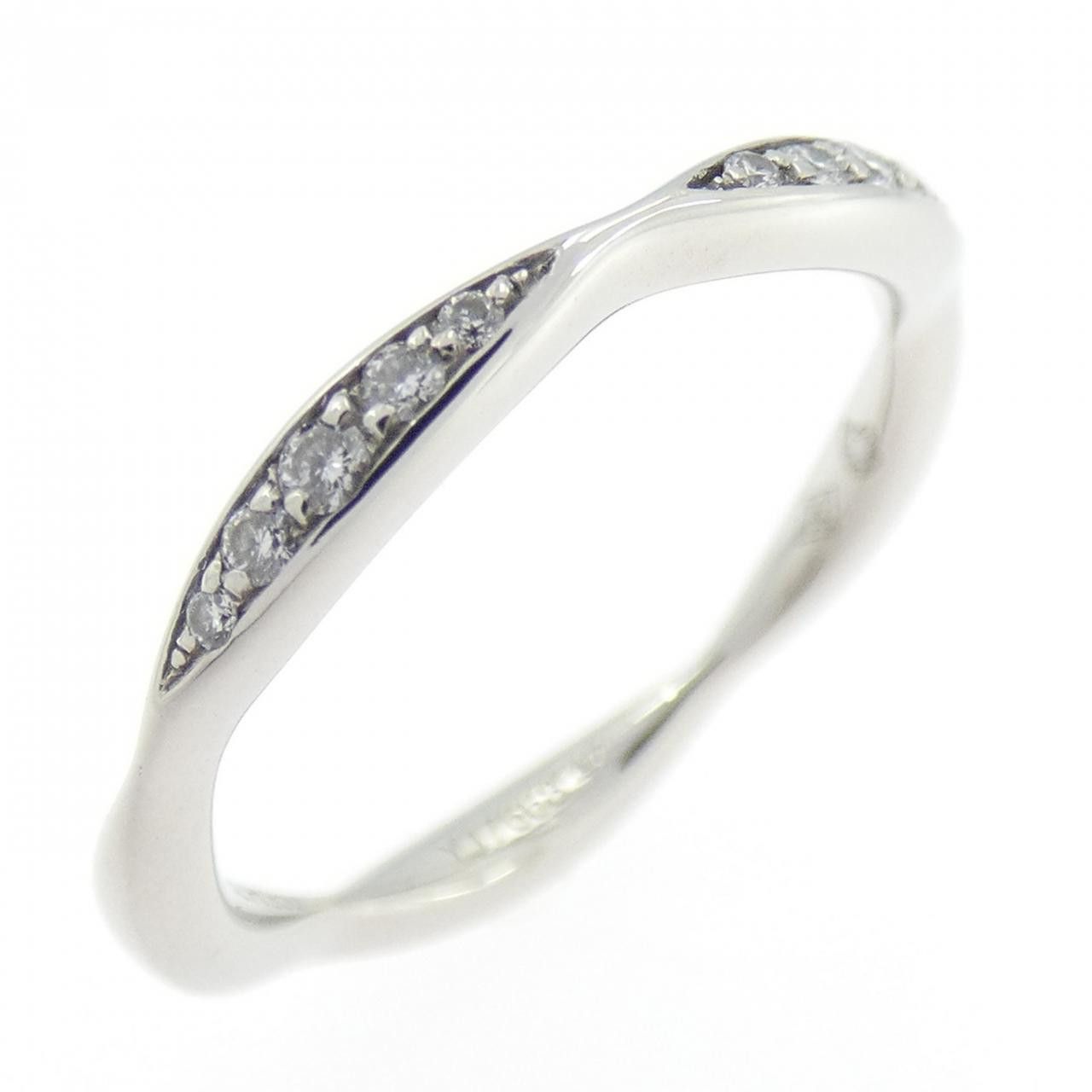 Chanel Chanel Chanel Camelia Pt950 Diamond Ring Metal Ring DUTY FREE for USA Size ONE SIZE - 1 Thumbnail