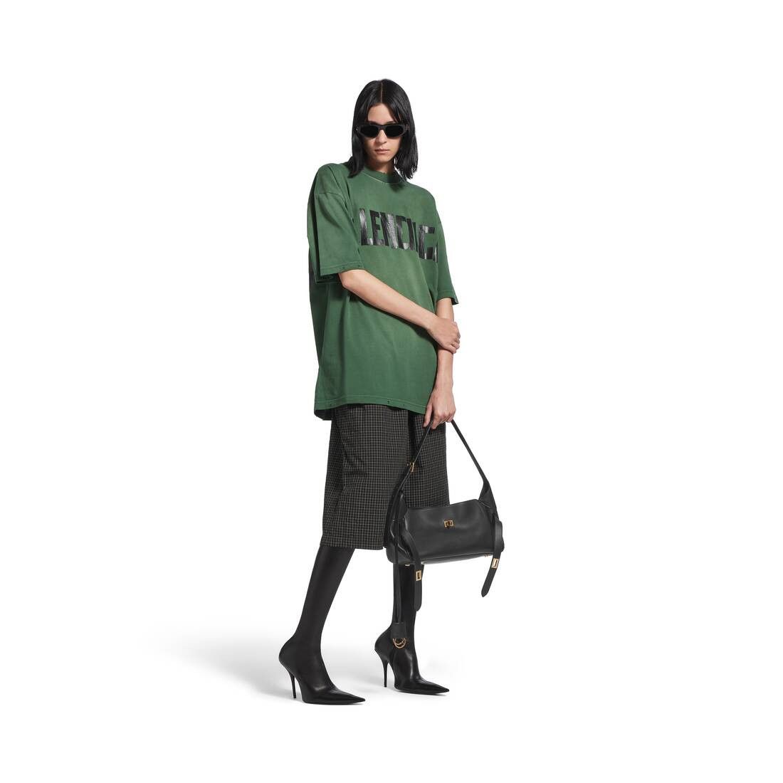 Balenciaga os11x1225 Size: OS / Bel Air Shoulder Bag Small in Black Size ONE SIZE - 7 Thumbnail