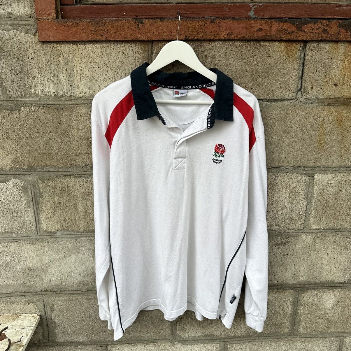 VTG Mans England Rugby Long sleeve T-shirts Size XL Hype
