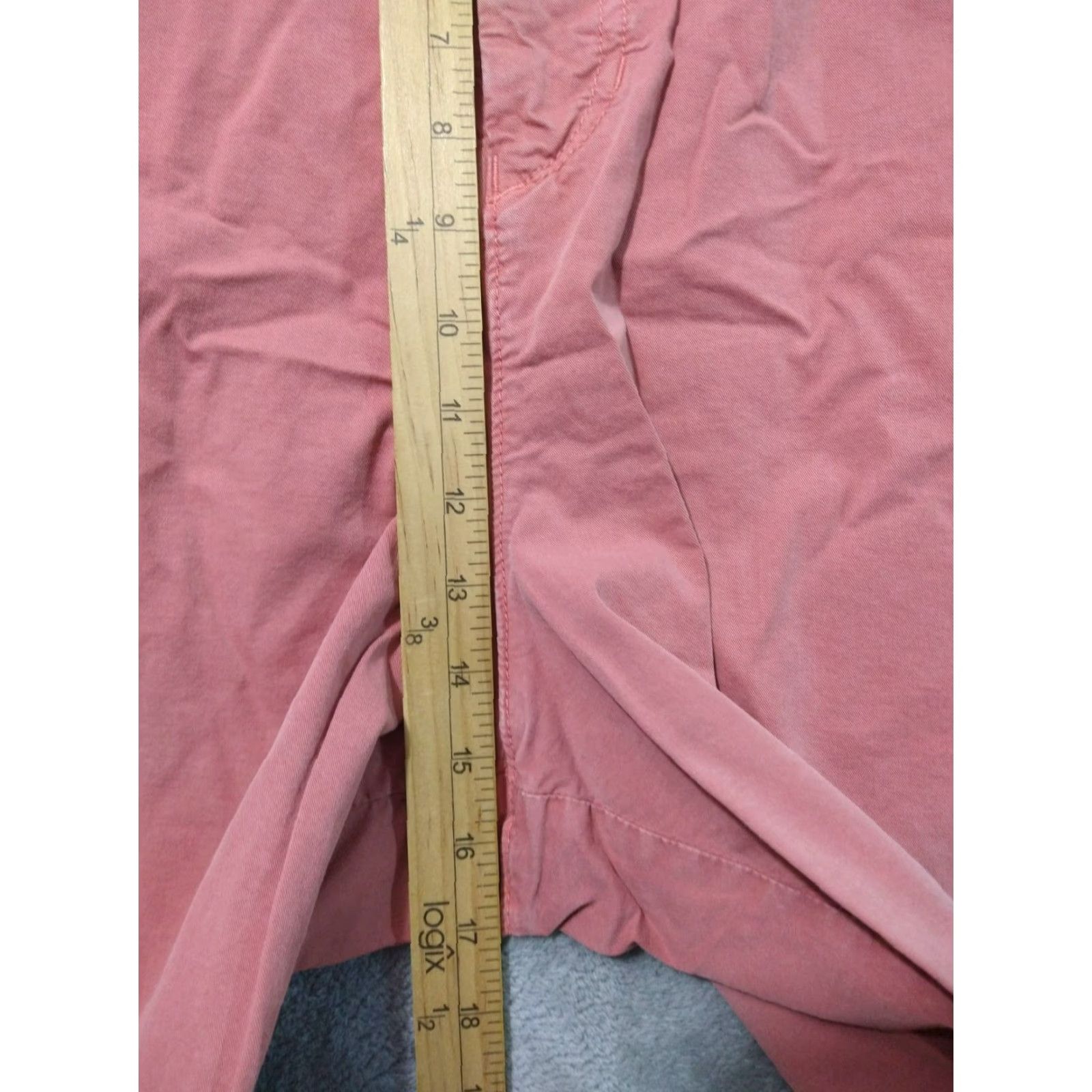 American Eagle Outfitters American Eagle Outfitters Shorts Mens 48 Pink Chino Cotton Stretch Slim Flat Front Inseam 10 in Casual Travel Vintage No Size US 32 / EU 48 - 4 Thumbnail