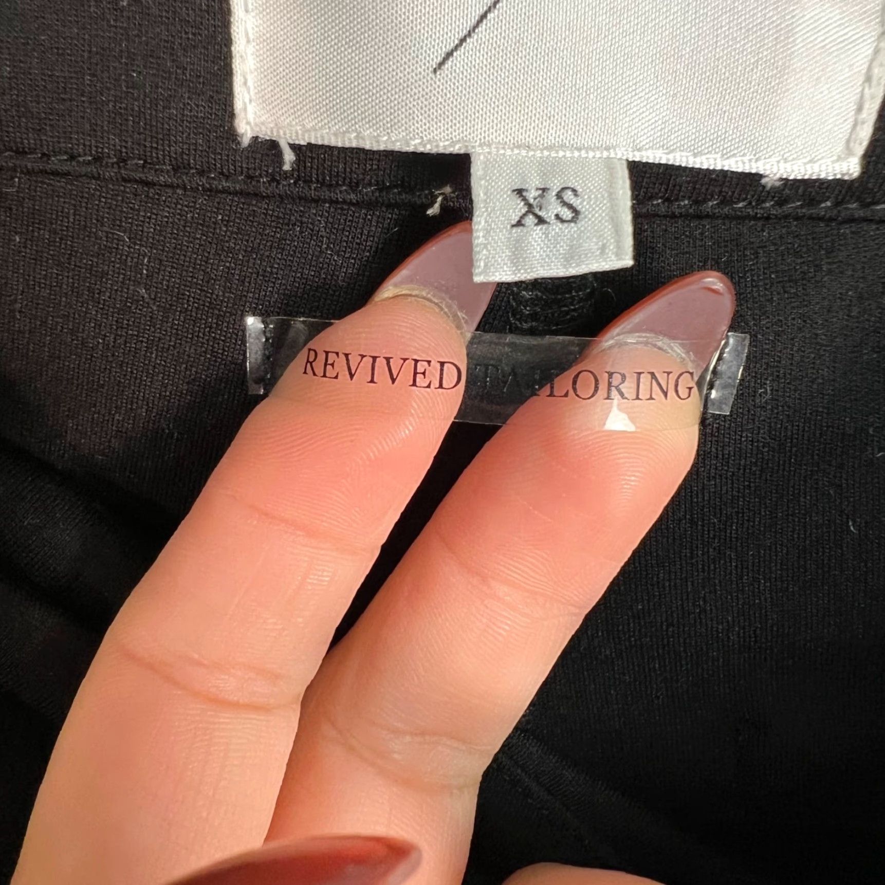 Vintage Grey/Ven Womens XS Black High-Waisted Flared Dress Pants Shirt? Size 26" / US 2 / IT 38 - 4 Thumbnail