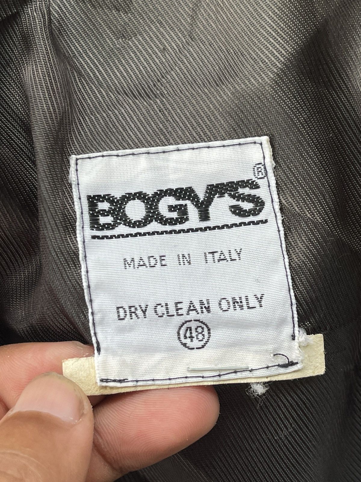 Jean Paul Gaultier × Vintage 🔥VINTAGE BOGY'S ITALY DOUBLE COLLAR BLAZER JACKET Size US L / EU 52-54 / 3 - 10 Thumbnail