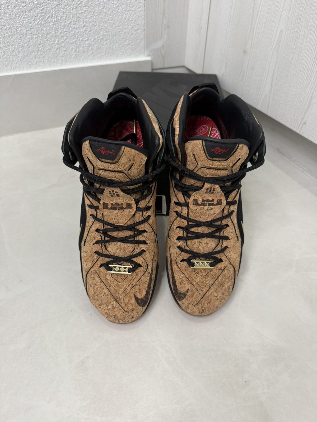 Nike Nike LeBron 12 EXT "Cork" Size 11 Used Size US 11 / EU 44 - 5 Thumbnail