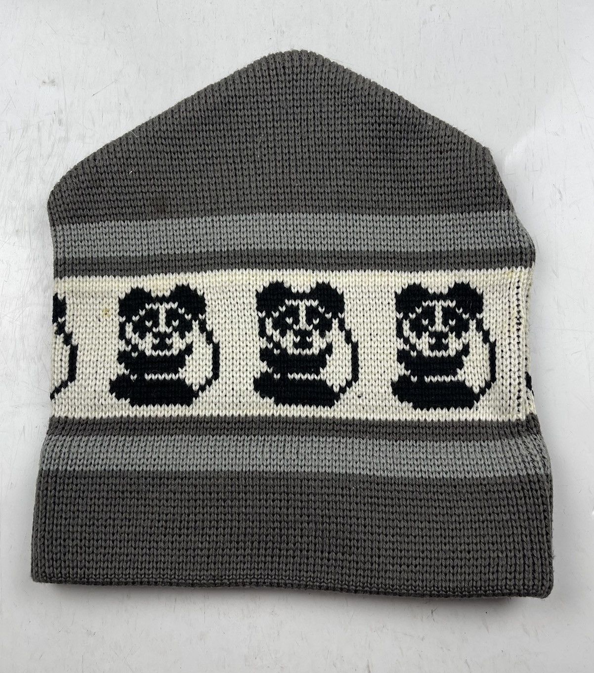 Japanese Brand × Vintage vintage panda beanie hat made in japan tc40 Size ONE SIZE - 4 Thumbnail