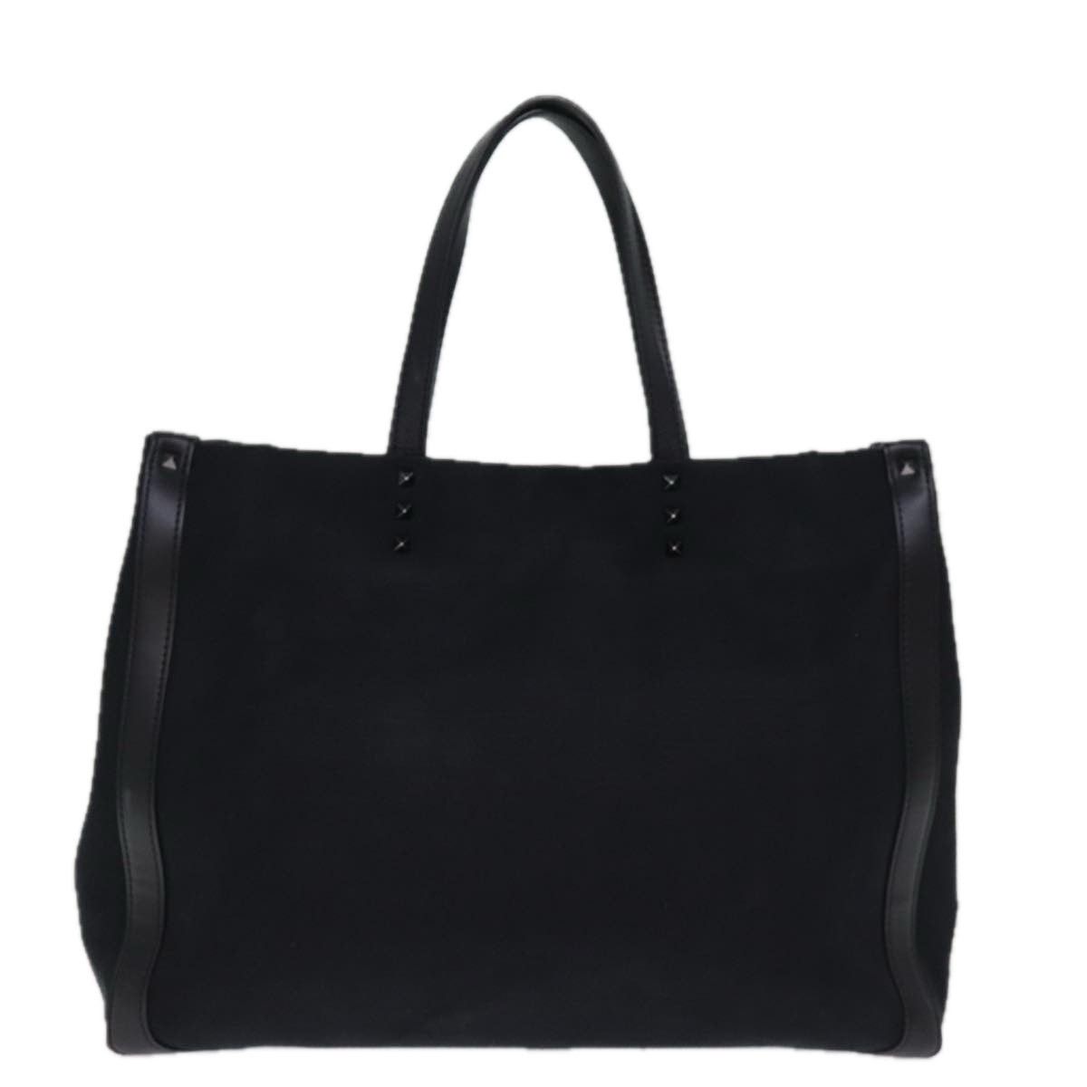 Valentino VALENTINO Tote Bag Canvas Black Size ONE SIZE - 2 Thumbnail