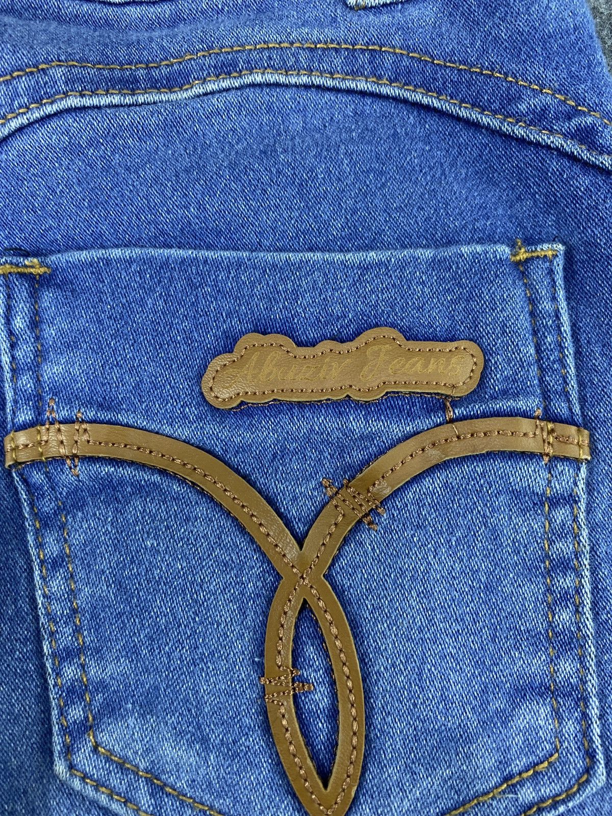 Jean × Other ABUZIV JEANS BLUE WASH FLARE DENIM-J1135 Size 24" / US 00 / IT 34 - 12 Thumbnail