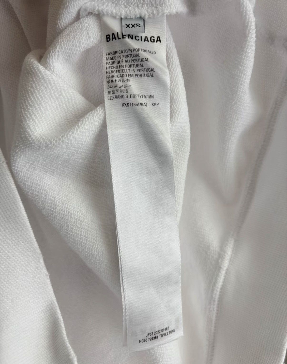 Balenciaga BALENCIAGA Logo Hoodie K1 Size US XXS / EU 40 - 5 Thumbnail