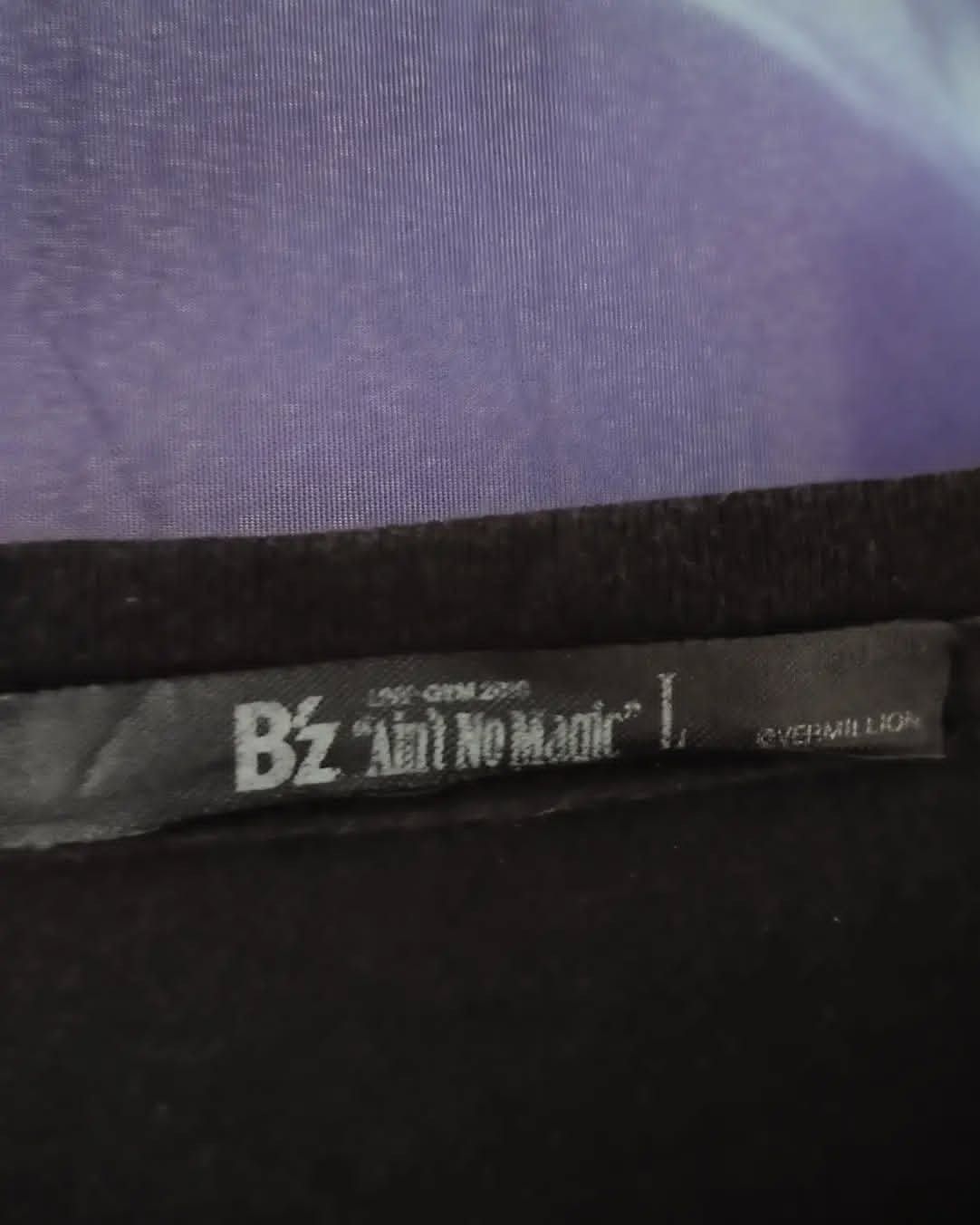 Band Tees B'z Ain't No Magic Live 2010 Band Tees Size US M / EU 48-50 / 2 - 3 Thumbnail