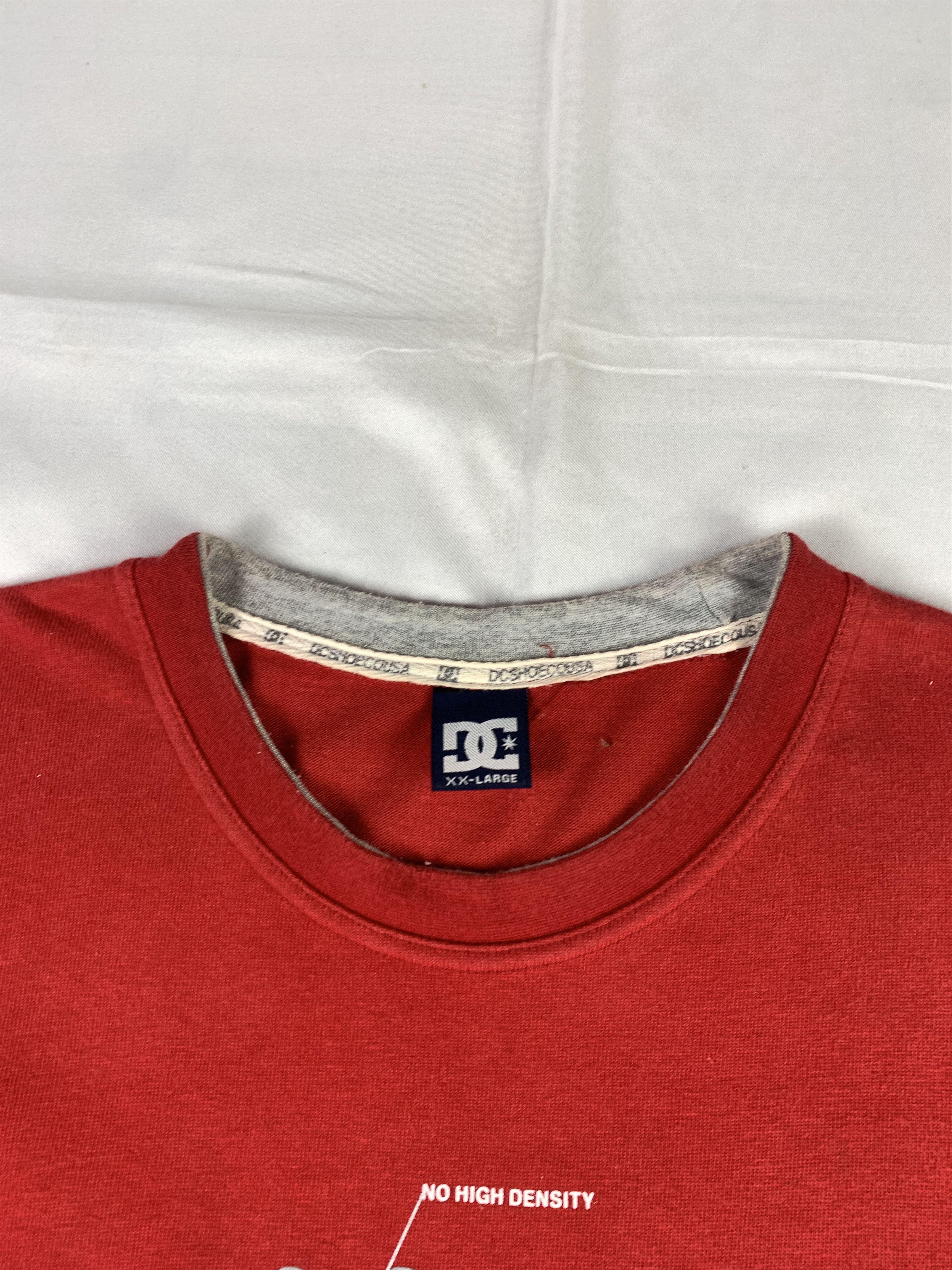 Japanese Brand 2000s DCShoes CO USA Skate Graphic Extra Sleeve Tee (XXL) Size US XXL / EU 58 / 5 - 4 Thumbnail